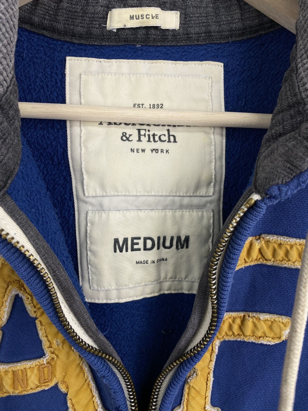 Abercrombie & Fitch Y2K Abercrombie Fitch Thrashed Hoodie Opium Style Rare Retro Size US M / EU 48-50 / 2 - 5 Thumbnail