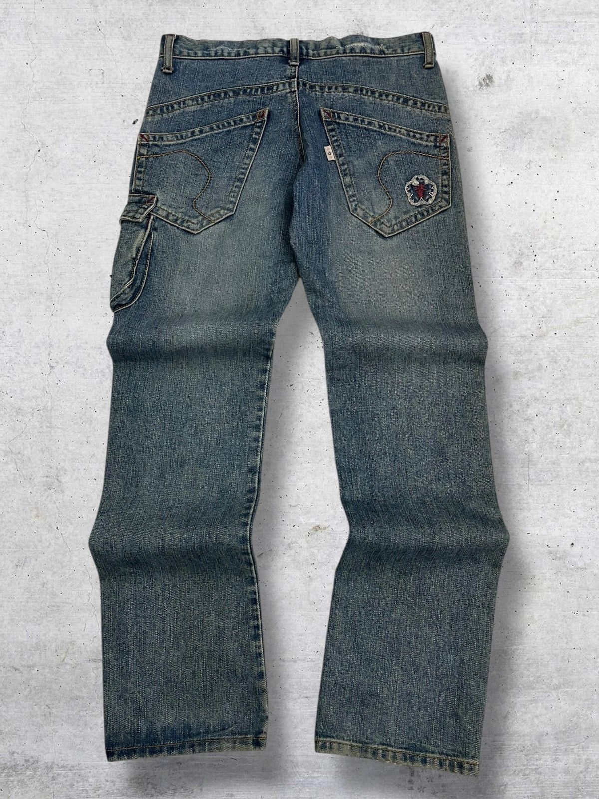 Japanese Brand VINTAGE NAMINORITATSUN OG JAPAN DESIGNER GOA POCKET DENIM Size US 30 / EU 46 - 8 Thumbnail