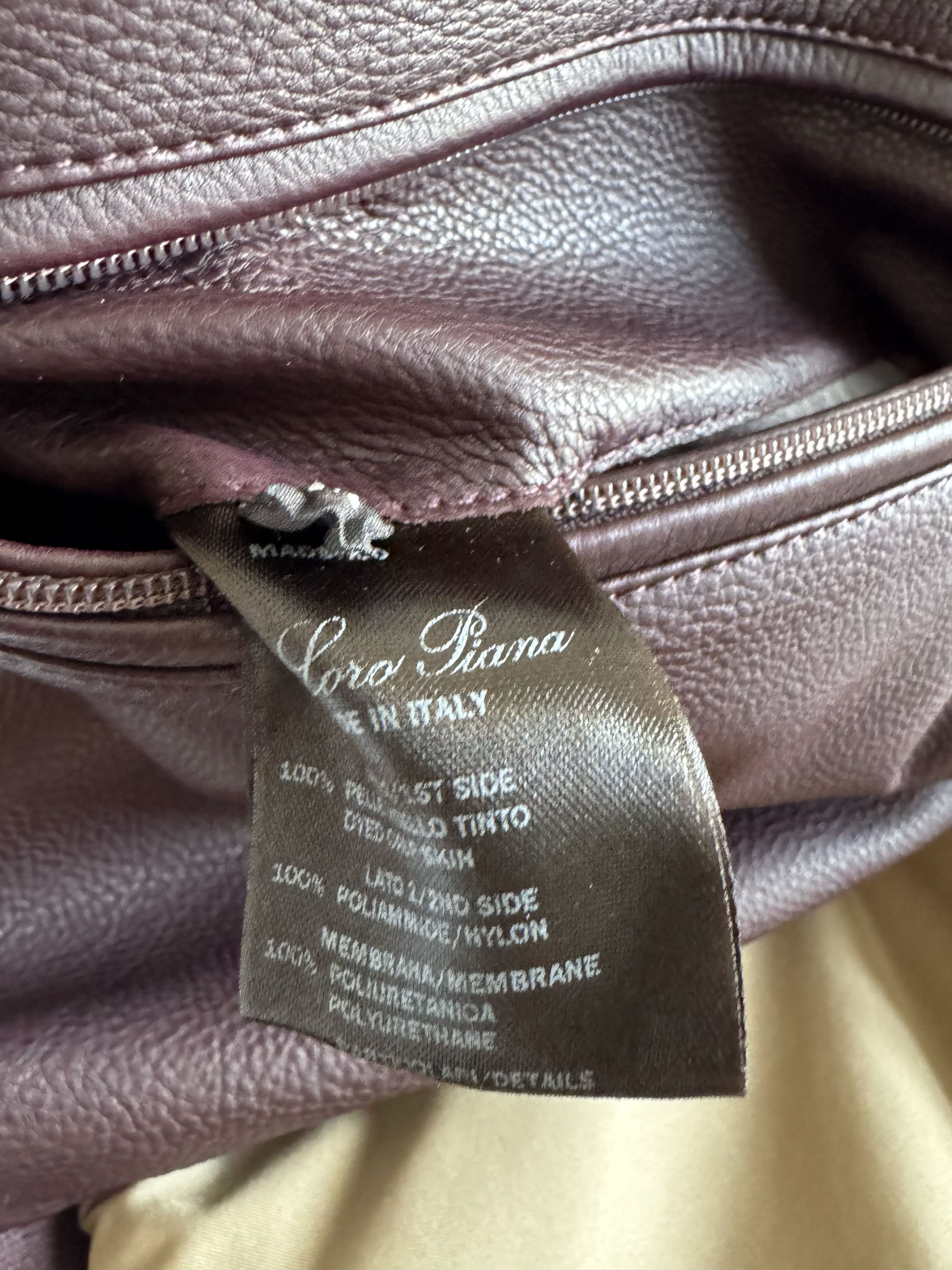Loro Piana Reversible Crimson Leather Jacket New Size US M / EU 48-50 / 2 - 6 Thumbnail