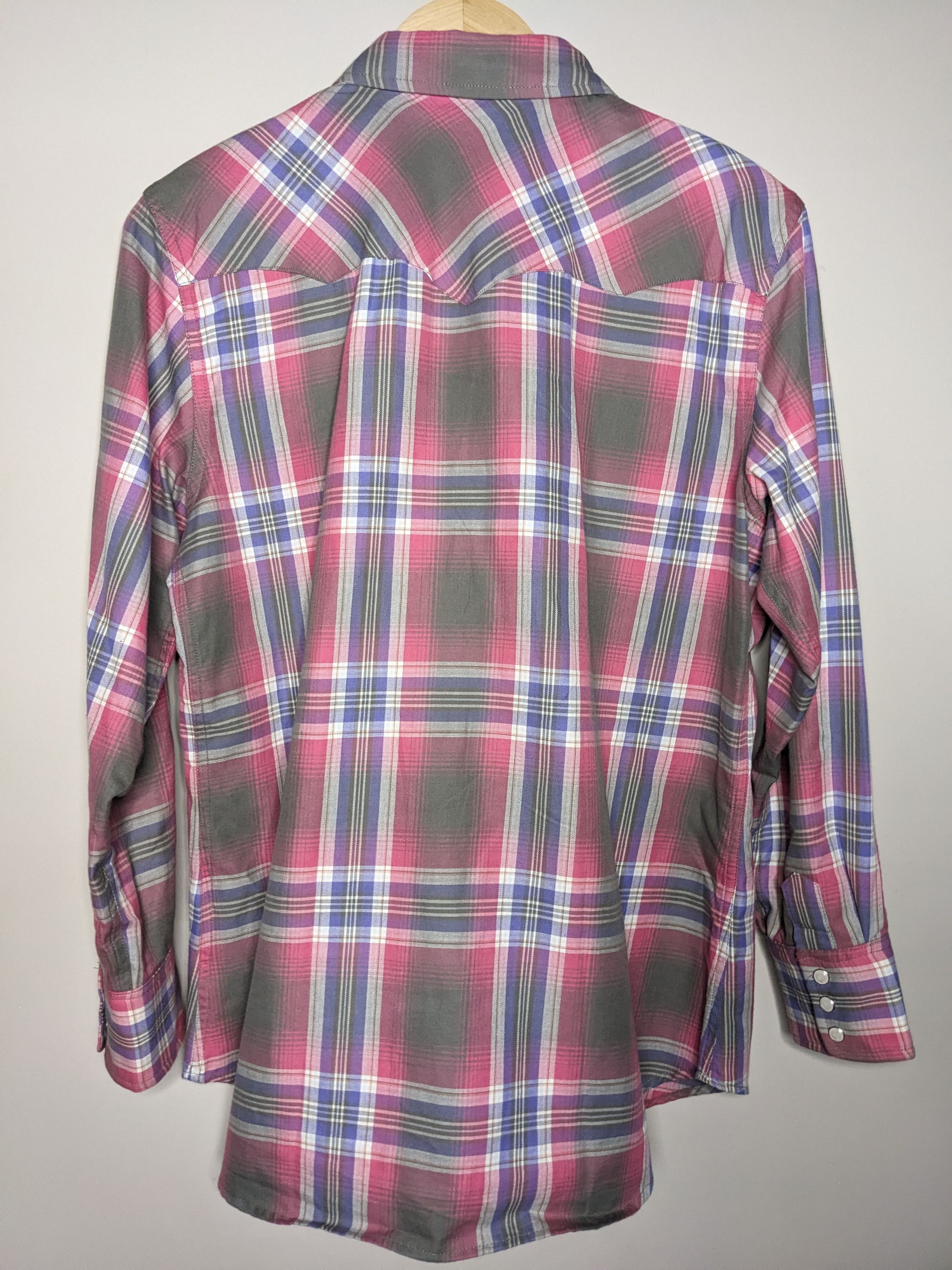 Lauren Ralph Lauren Ralph Lauren Plaid Pearl Snap Shirt Woman Large Pink Western Size L / US 10 / IT 46 - 9 Thumbnail