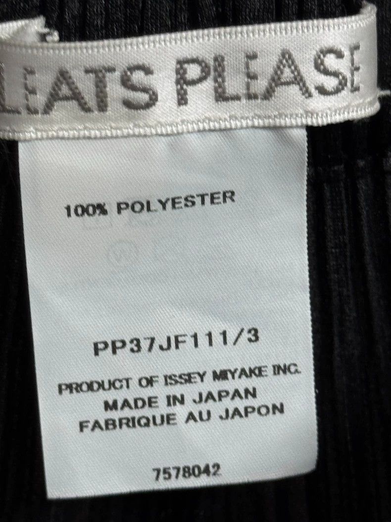 Issey Miyake issey miyake size:3 black pants 2506-Nextarrow Size US 26 / EU 42 - 3 Thumbnail