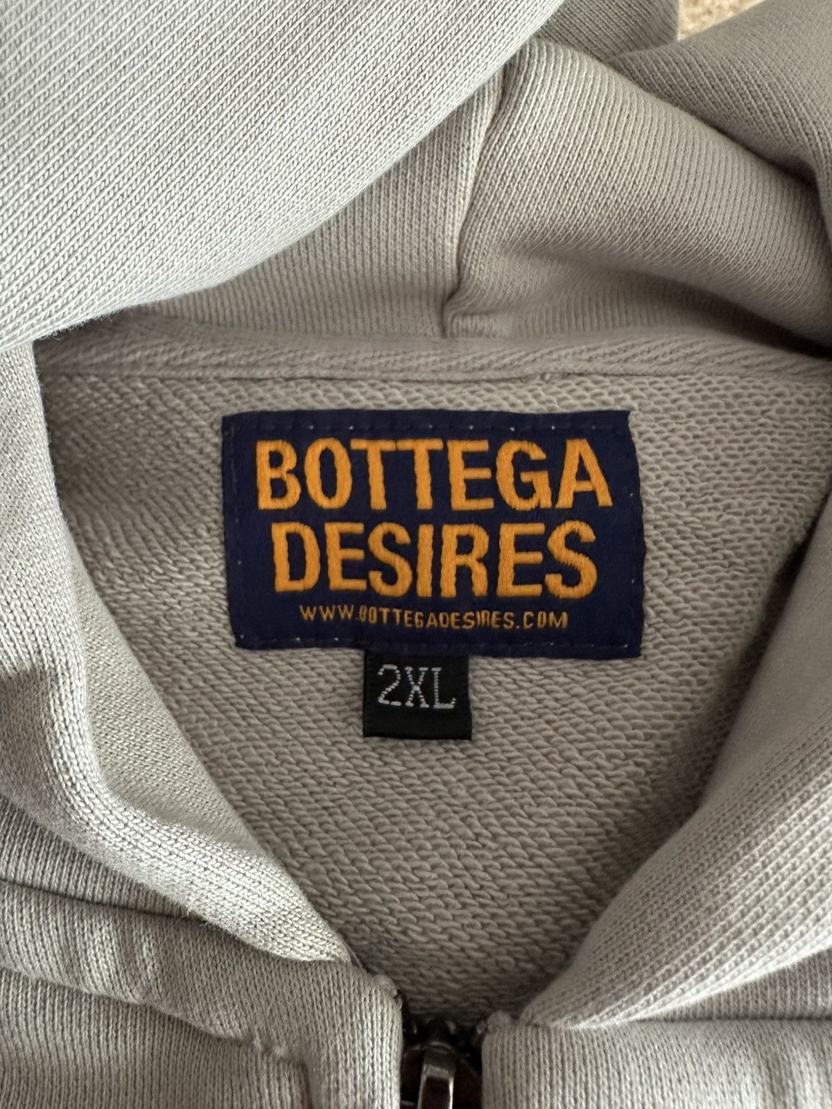 Bottega Desires Bottega Desires Grey Tech Jacket Size US XXL / EU 58 / 5 - 5 Thumbnail