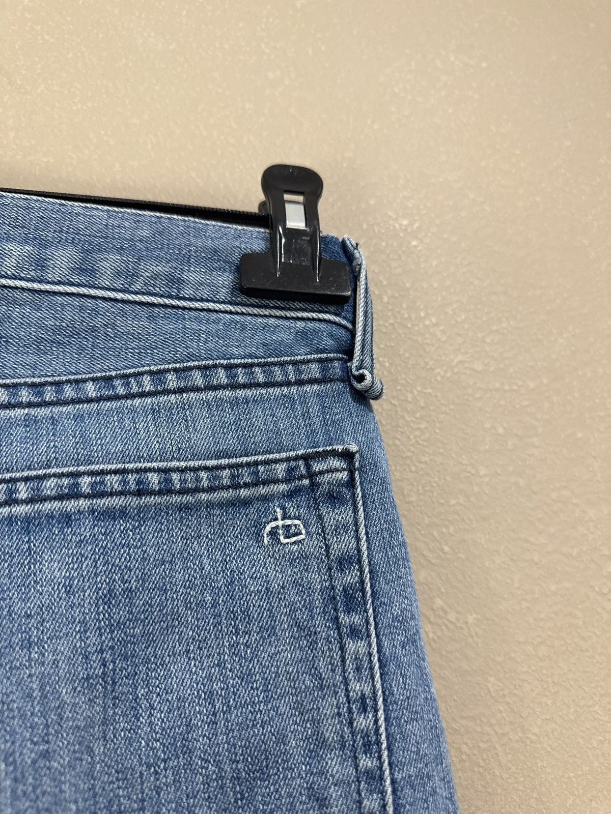 Rag & Bone Rag & Bone 31x30 Standard Issue Fit 1 ‘Acid Blue’ Jeans Size US 31 - 3 Thumbnail