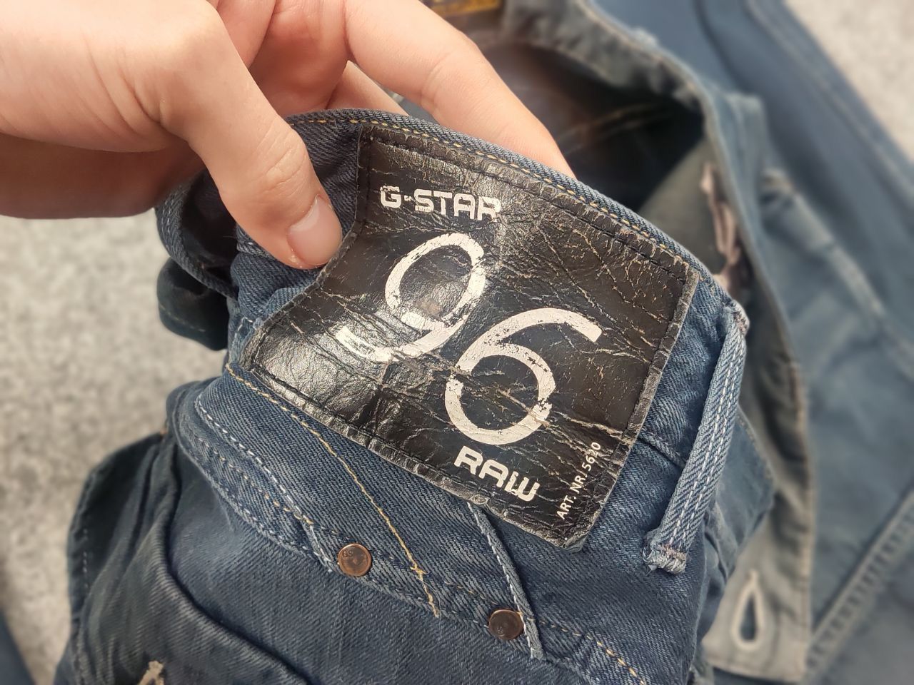 G-Star Vintage g-star raw 5620 heritage embro 96 Denim jeans double Size US 36 / EU 52 - 13 Thumbnail