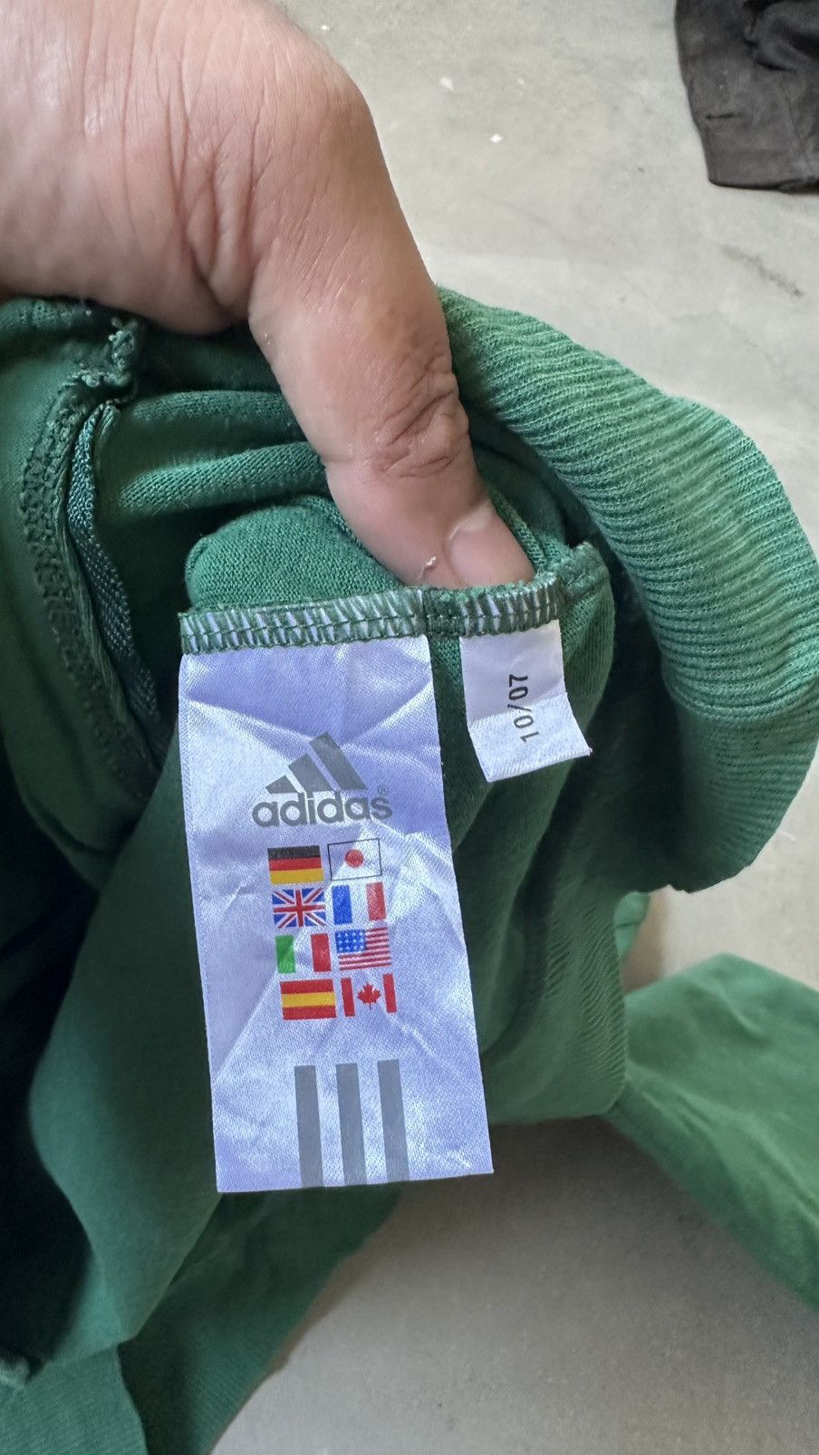 Adidas VINTAGE ADIDAS PANATHINAIKOS FC SWEATER Size US M / EU 48-50 / 2 - 8 Thumbnail