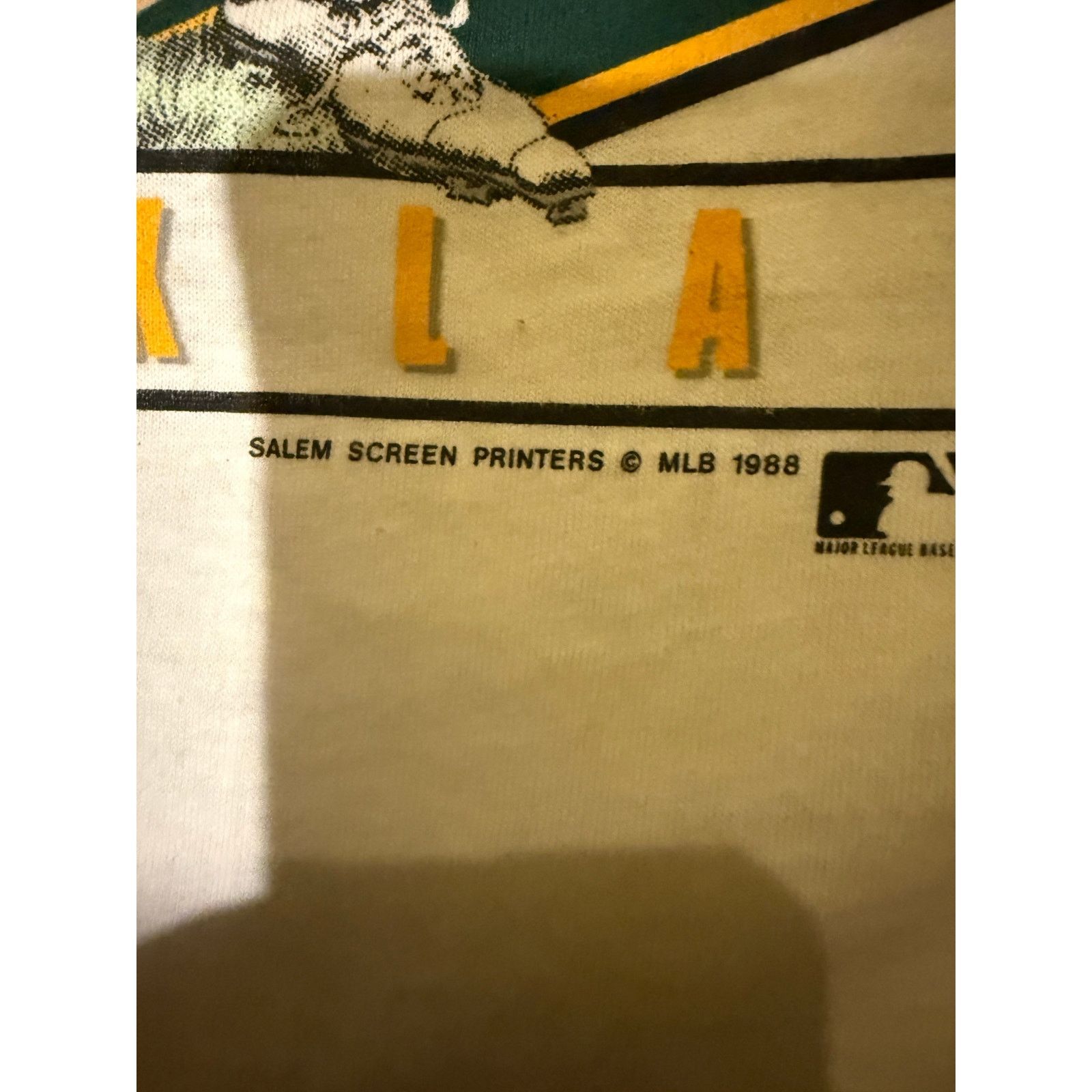 Salem Sportswear Vintage Jose Canseco 1988 NWT Oakland Athletics Size XL Size US XL / EU 56 / 4 - 3 Thumbnail