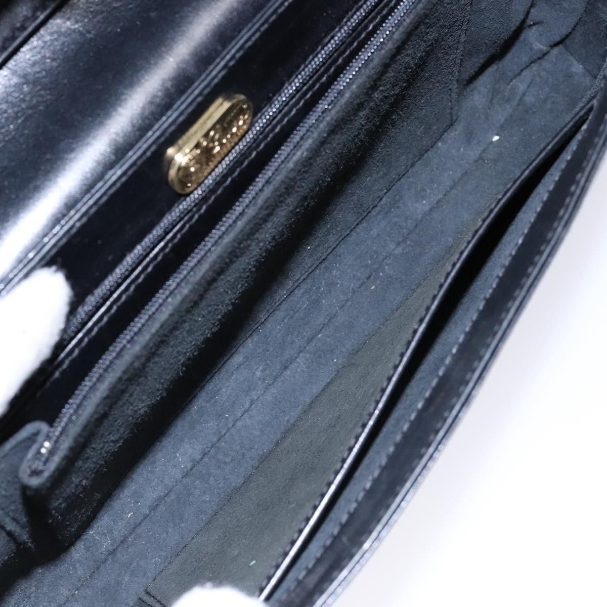 Gucci GUCCI Shoulder Bag Leather Black Gold Size ONE SIZE - 19 Thumbnail