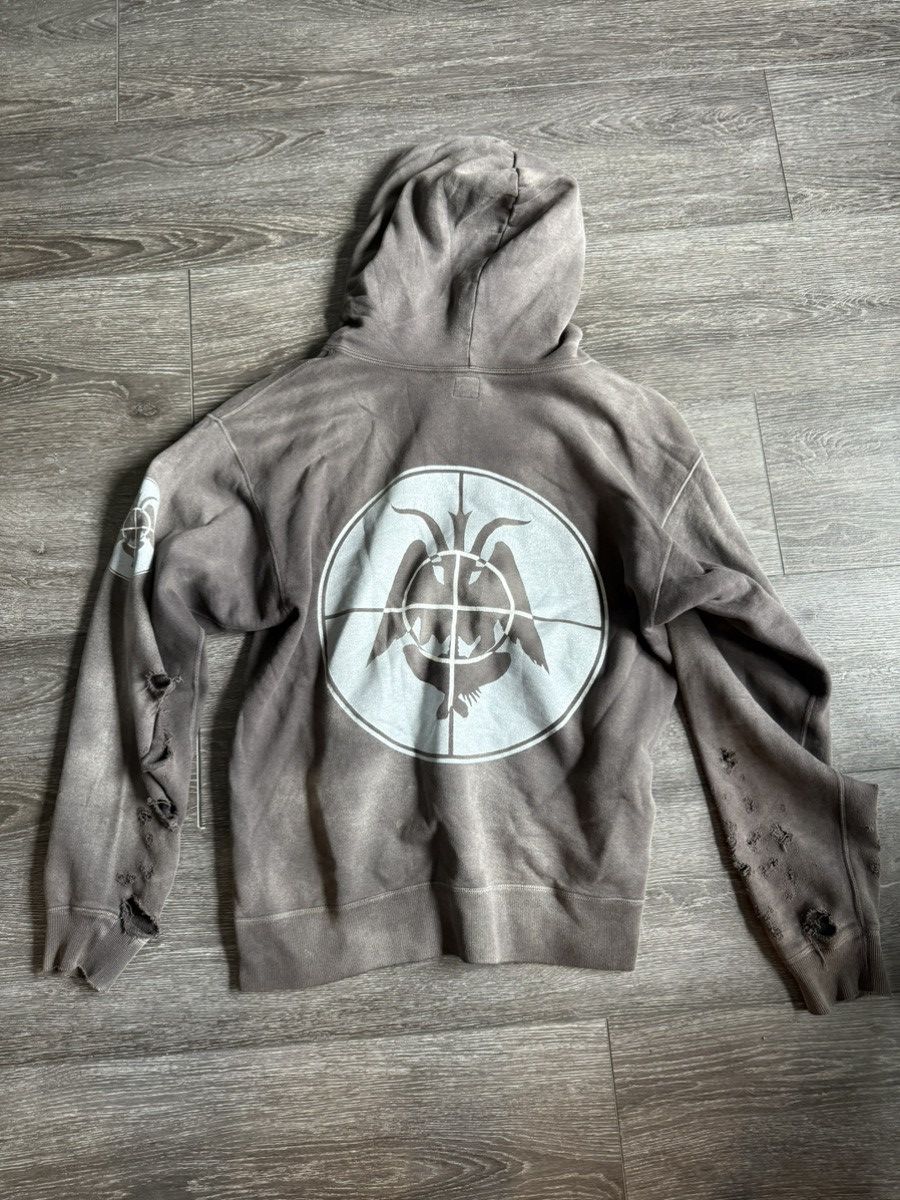 Public Enemy × Saint Michael Saint Micheal x Public Enemy Distressed Hoodie Size US L / EU 52-54 / 3 - 2 Thumbnail