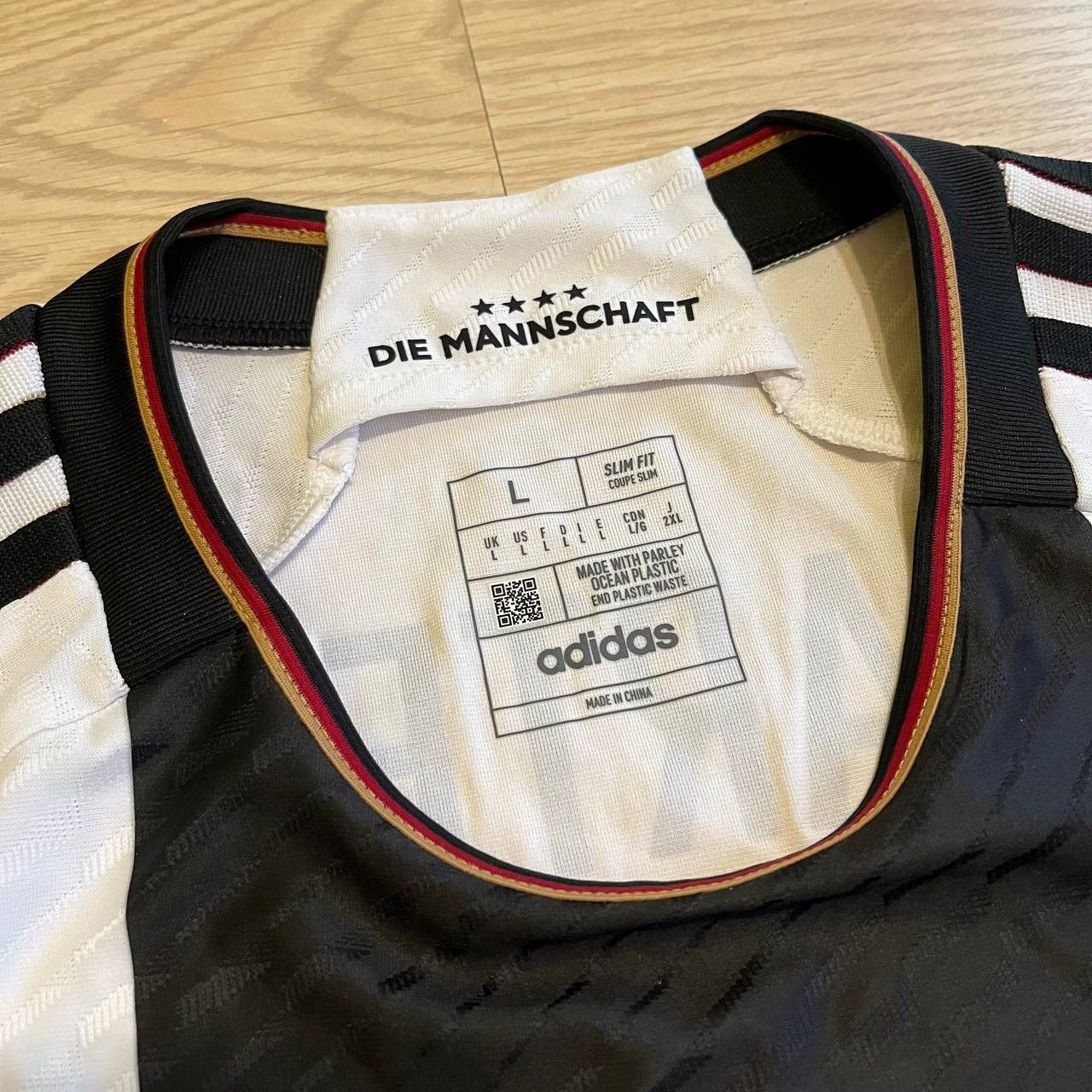 Adidas GERMANY ADIDAS 2022 WORLD CUP PLAYER ISSUE HOME JERSEY Size US L / EU 52-54 / 3 - 7 Thumbnail