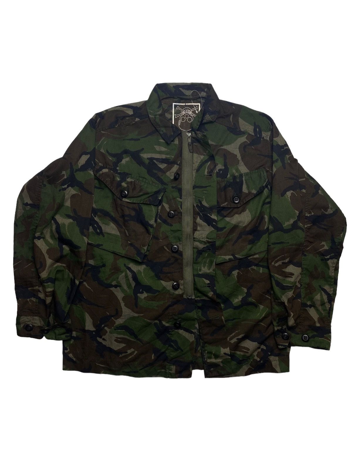 If Six Was Nine 1990s Raw Power - Lightweight Slant Pocket Camo Jacket Size US L / EU 52-54 / 3 - 7 Thumbnail