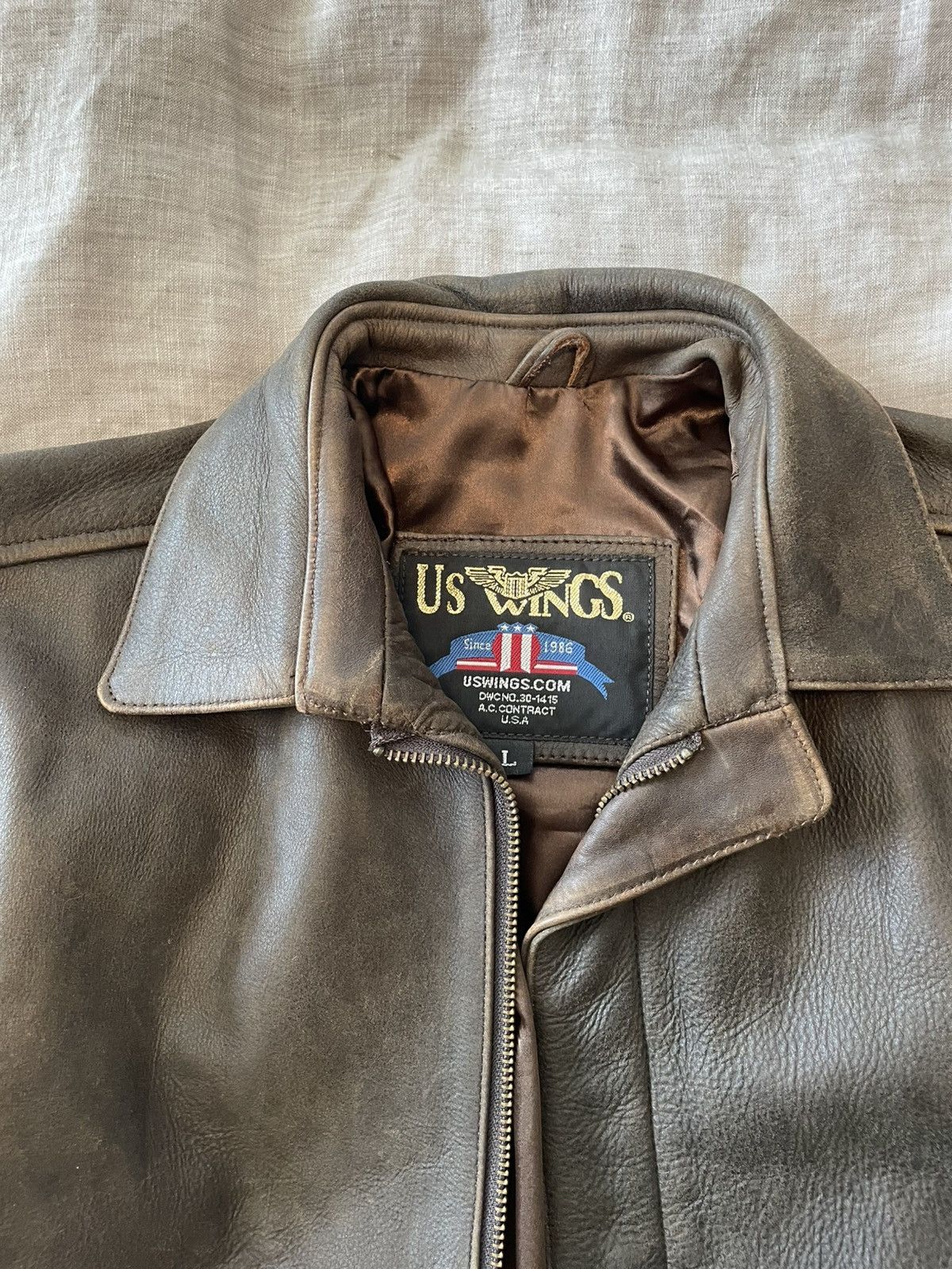 Vintage Indiana Jones Vintage Cowhide Leather Jacket Large. NWOT Size US L / EU 52-54 / 3 - 2 Thumbnail