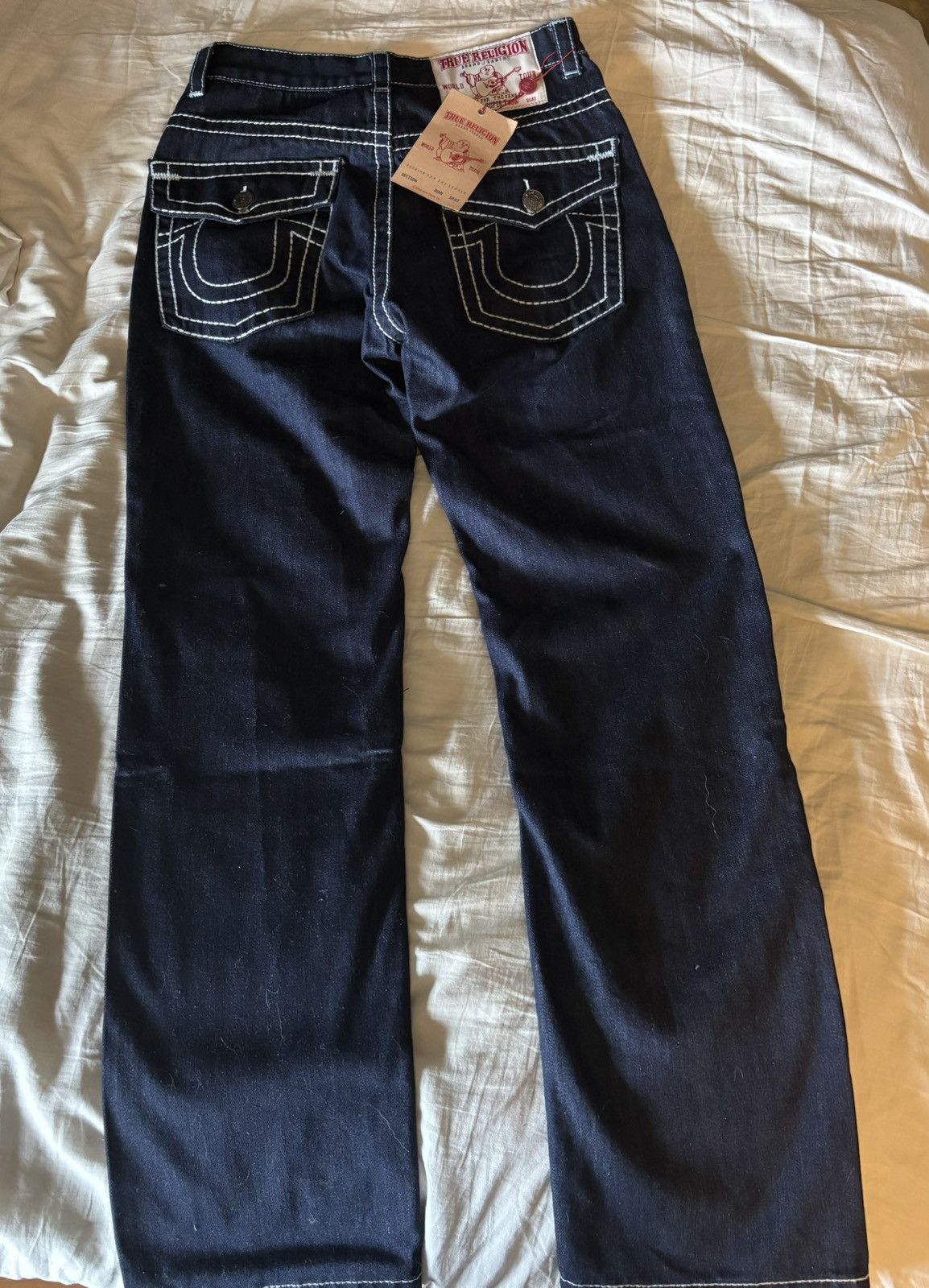 True Religion Unworn Navy Blue True Religion Jeans Size US 30 / EU 46 - 1 Thumbnail