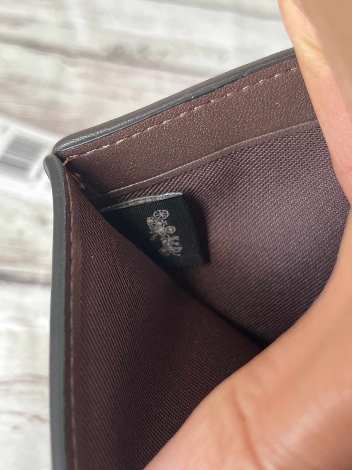 Coach Coa Snap Wallet In Signature Chenille Size ONE SIZE - 9 Thumbnail