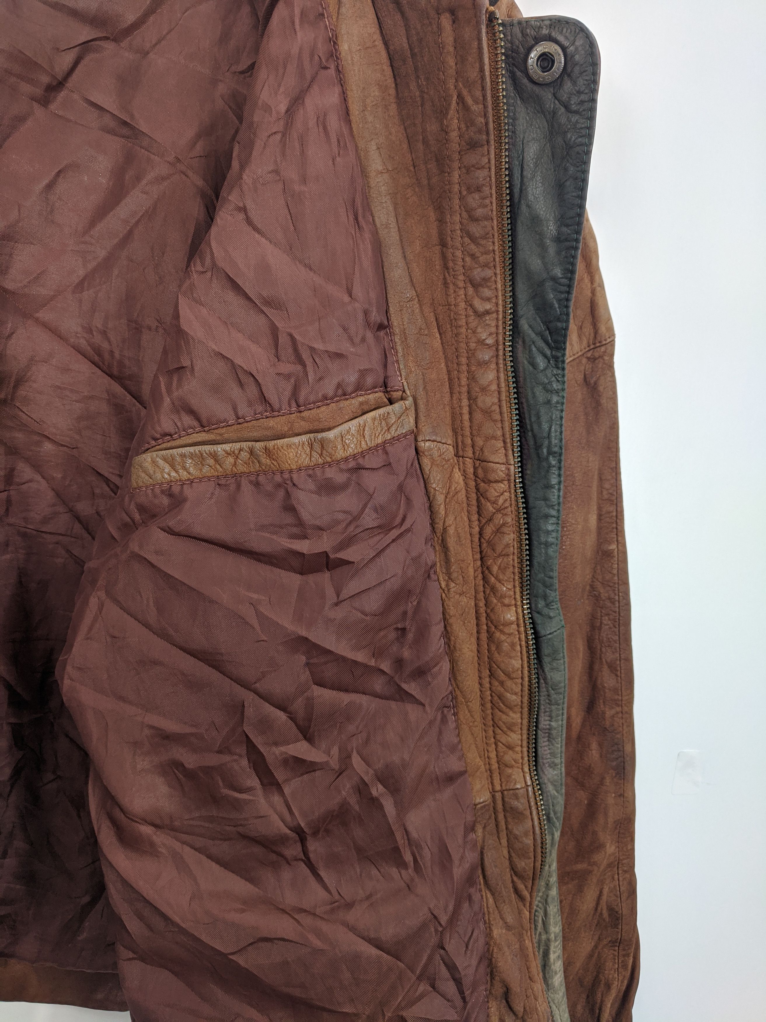 Vintage Vintage 80s Studio 7036 Leather Jacket J0347 Size US M / EU 48-50 / 2 - 9 Thumbnail