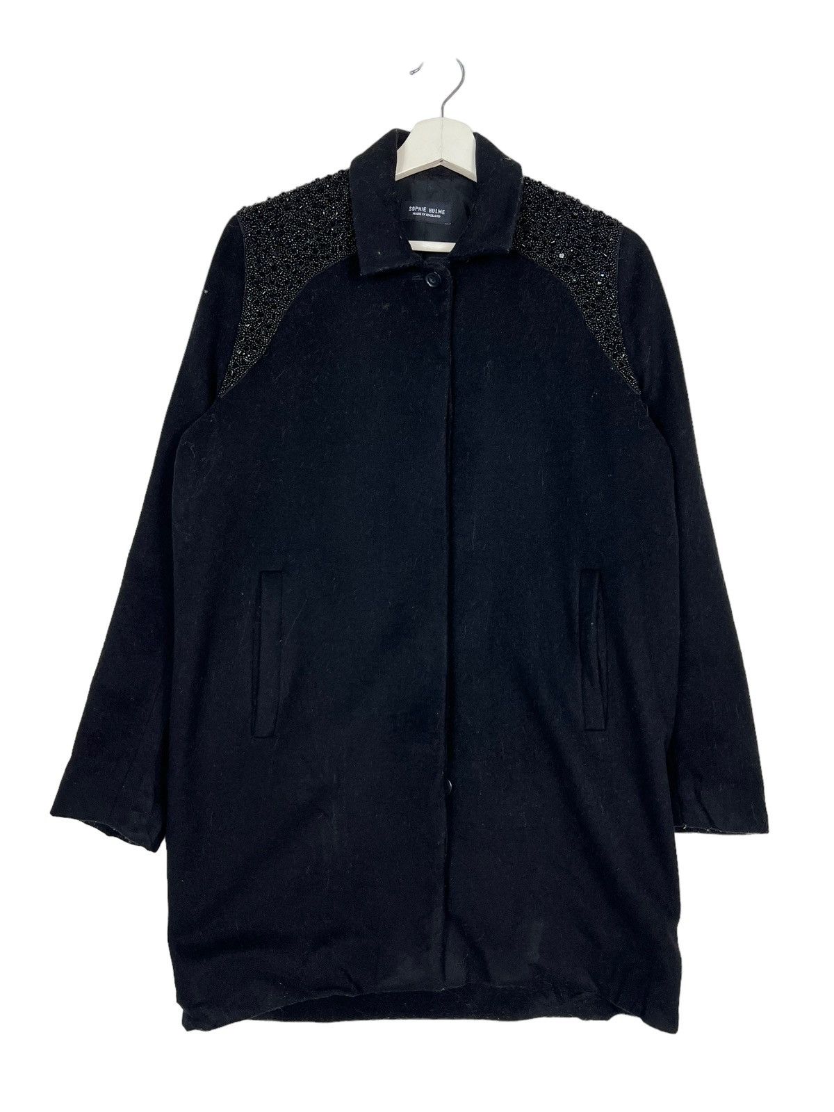 Designer 🔥 SOPHIE HULME WOOL COAT MADE IN ENGLAND Size US S / EU 44-46 / 1 - 1 Thumbnail