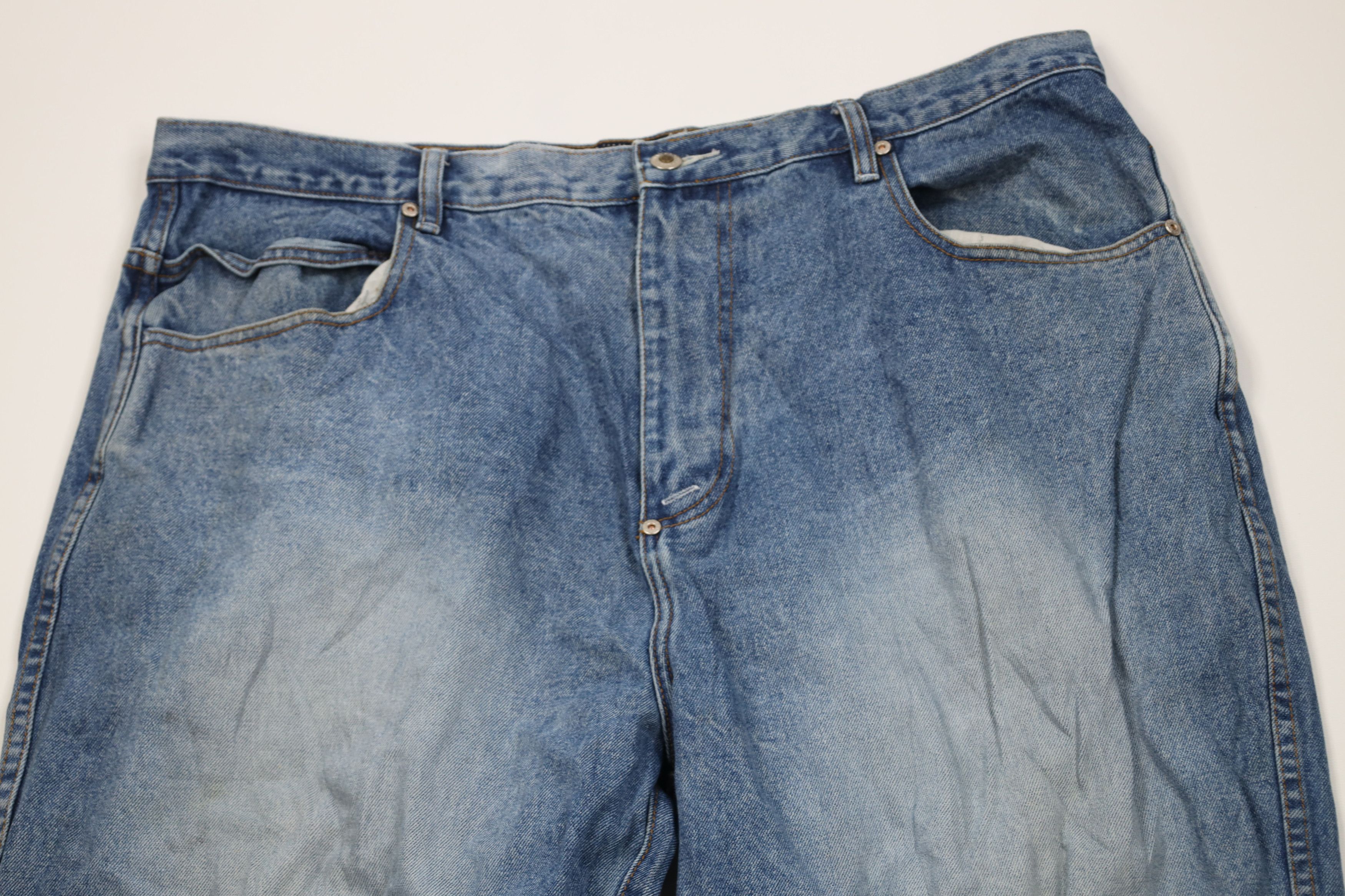 Phat Farm Vintage 90s Phat Farm Baggy Wide Leg Denim Jeans Blue Size US 40 / EU 56 - 2 Thumbnail