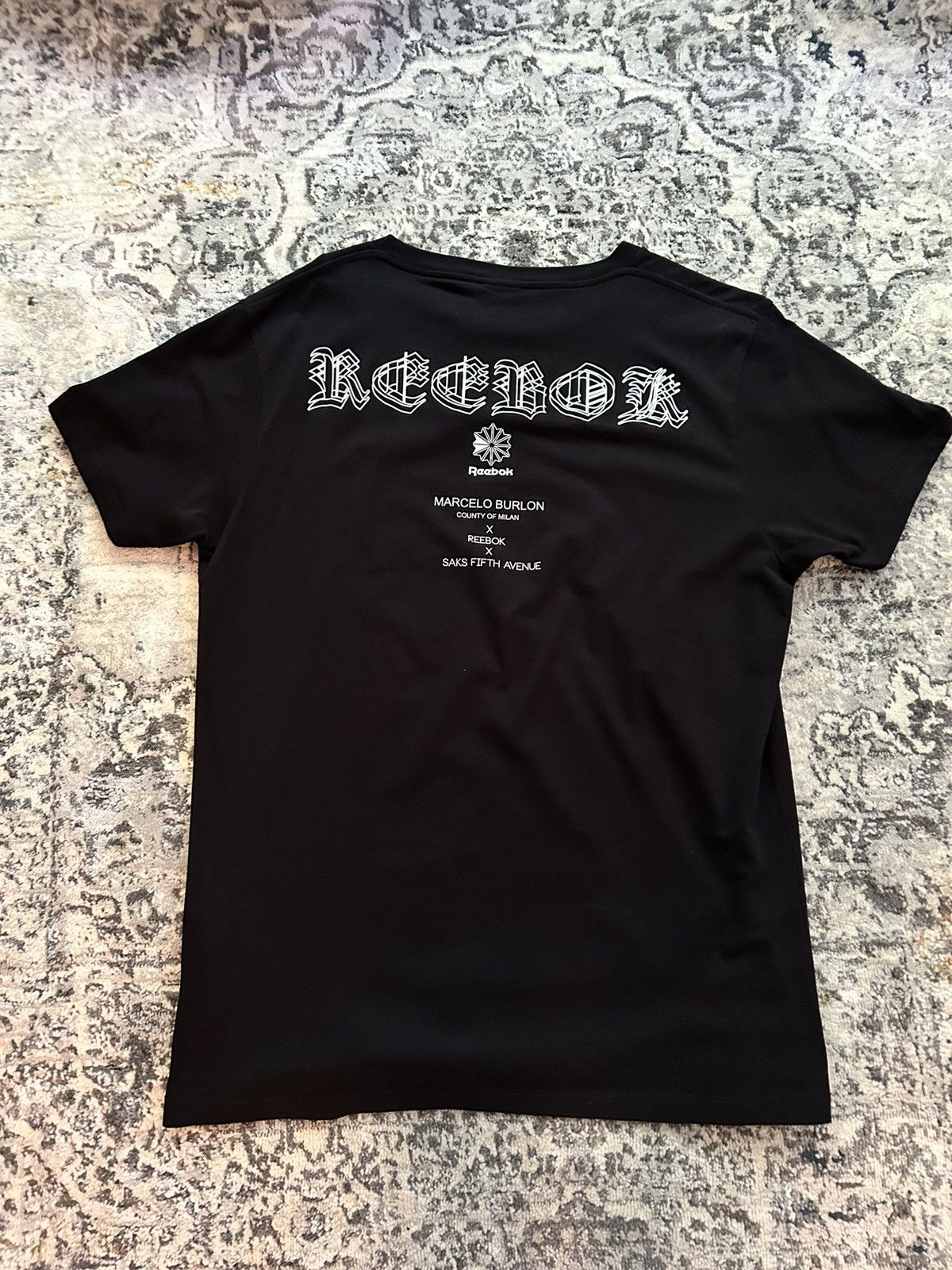 Marcelo Burlon Marcelo Burlon X Reebok Tee Size US M / EU 48-50 / 2 - 3 Thumbnail