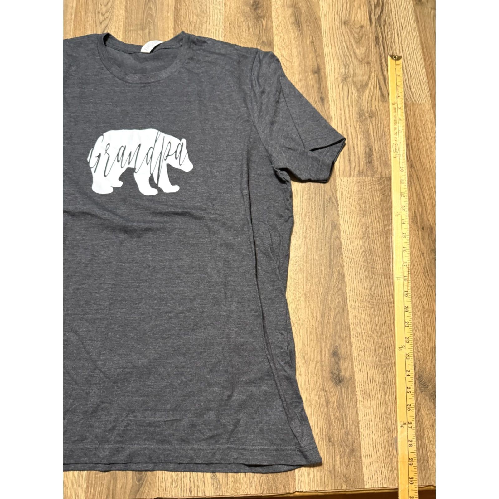 Vintage Canvas Shirts Men's 2XL Gray Short Sleeve Crew Neck Graphic T-Shirt - Graphic Print, Canvas, Regular Fit, All Seasons, Fall Spring Summer, Men, 2020s Size US XXL / EU 58 / 5 - 3 Thumbnail