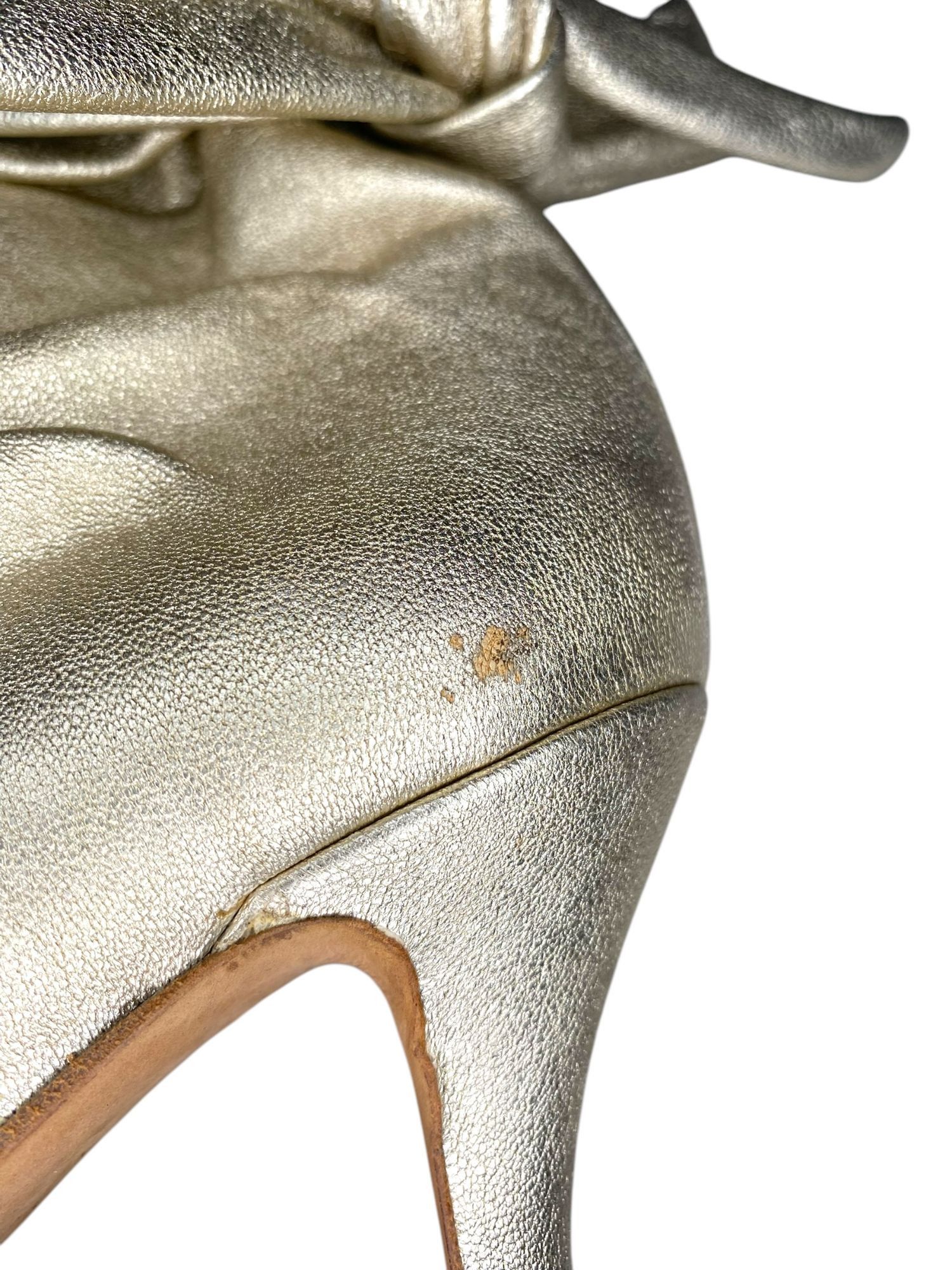 Rick Owens Rick Owens FW06 Runway 'Dustulator' Glitter Heels Size US 7 / IT 37 - 11 Thumbnail