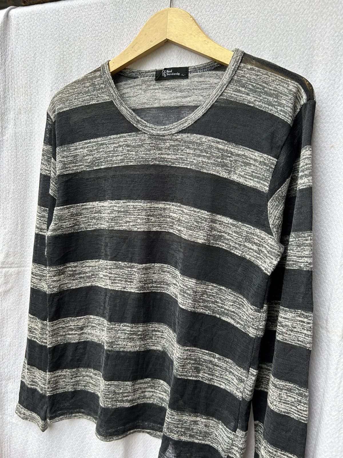 Hysteric Glamour × If Six Was Nine × Japanese Brand Real standard japanese striped knit styled isseymiyake Size US M / EU 48-50 / 2 - 5 Thumbnail