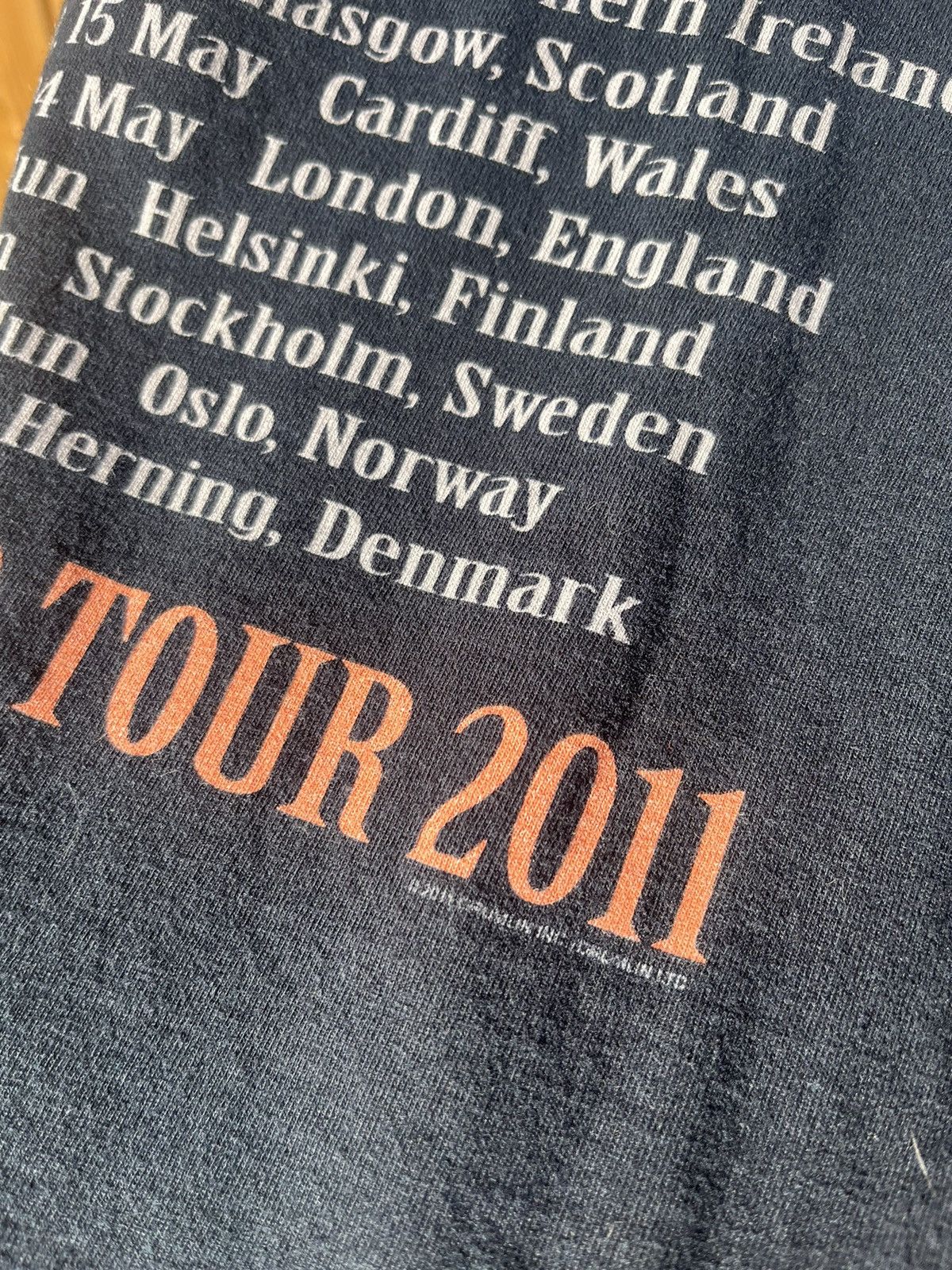 Band Tees × Vintage Y2K Eric Clapton World Tour Shirt Size US XXL / EU 58 / 5 - 3 Thumbnail