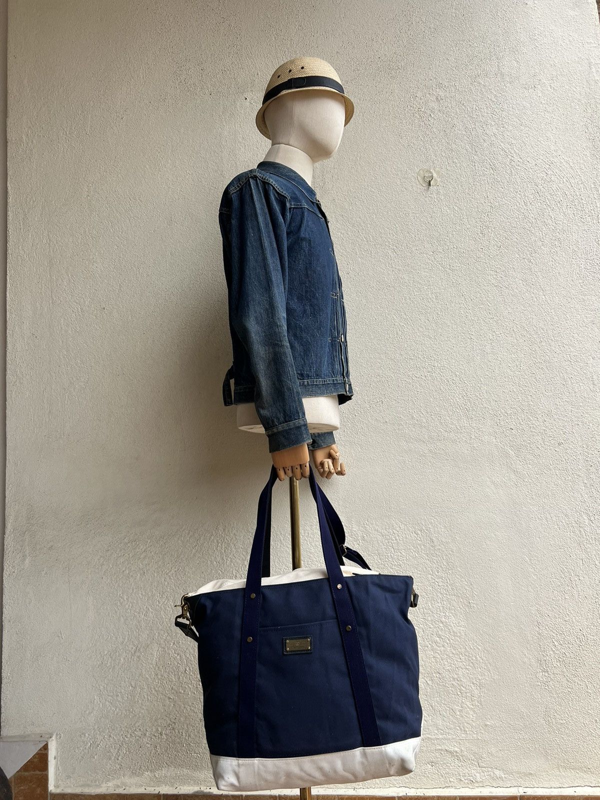 MasterPiece Masterpiece X Victim Japan Muddy Stains 2 Way Tote Bag Size ONE SIZE - 2 Thumbnail