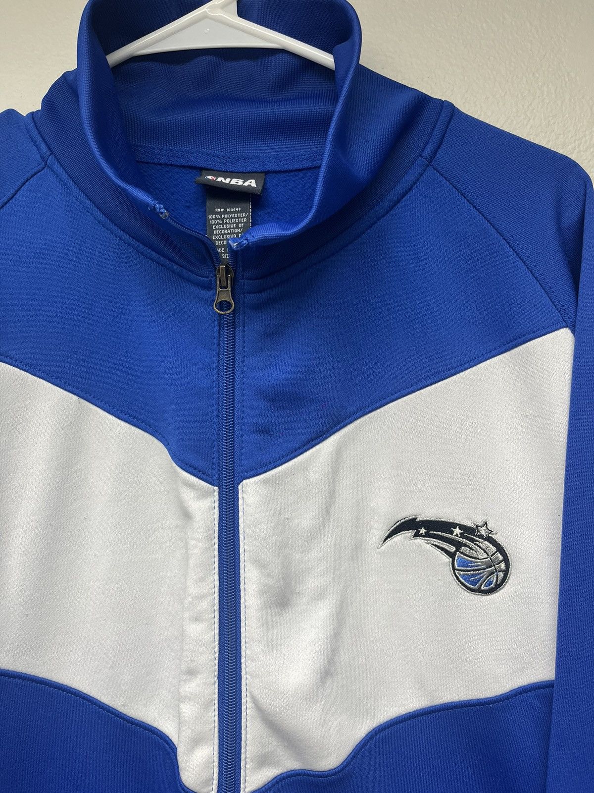 NBA NBA Orlando Magic Blue Zip Up Track Jacket Size US L / EU 52-54 / 3 - 2 Thumbnail