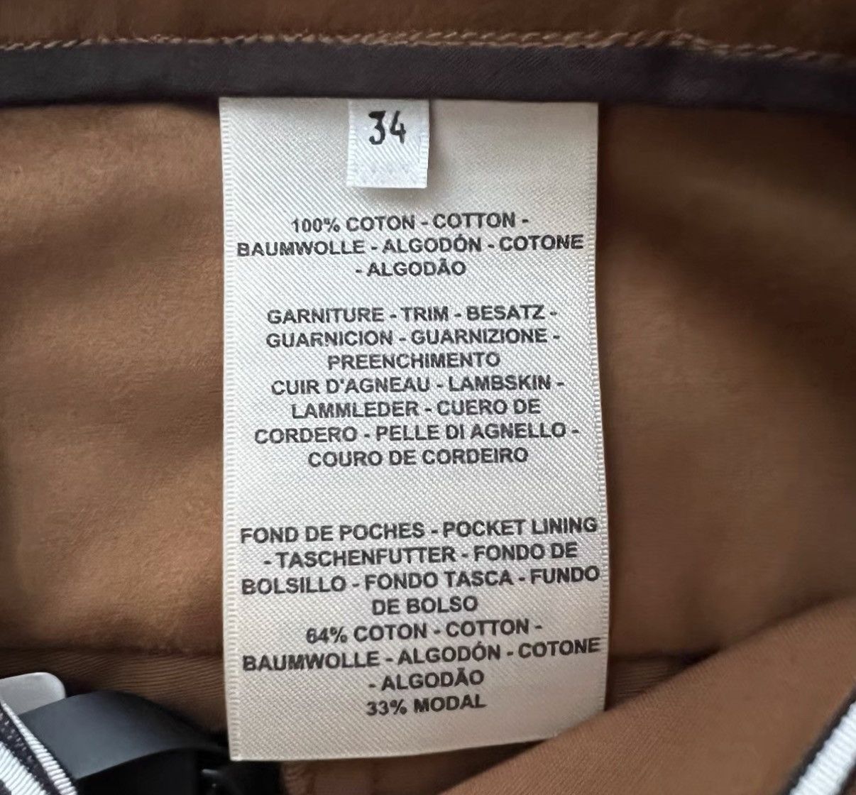 Hermes Hermès Straight-leg Pants with Side Rivets J41 Size 24" / US 00 / IT 34 - 4 Thumbnail