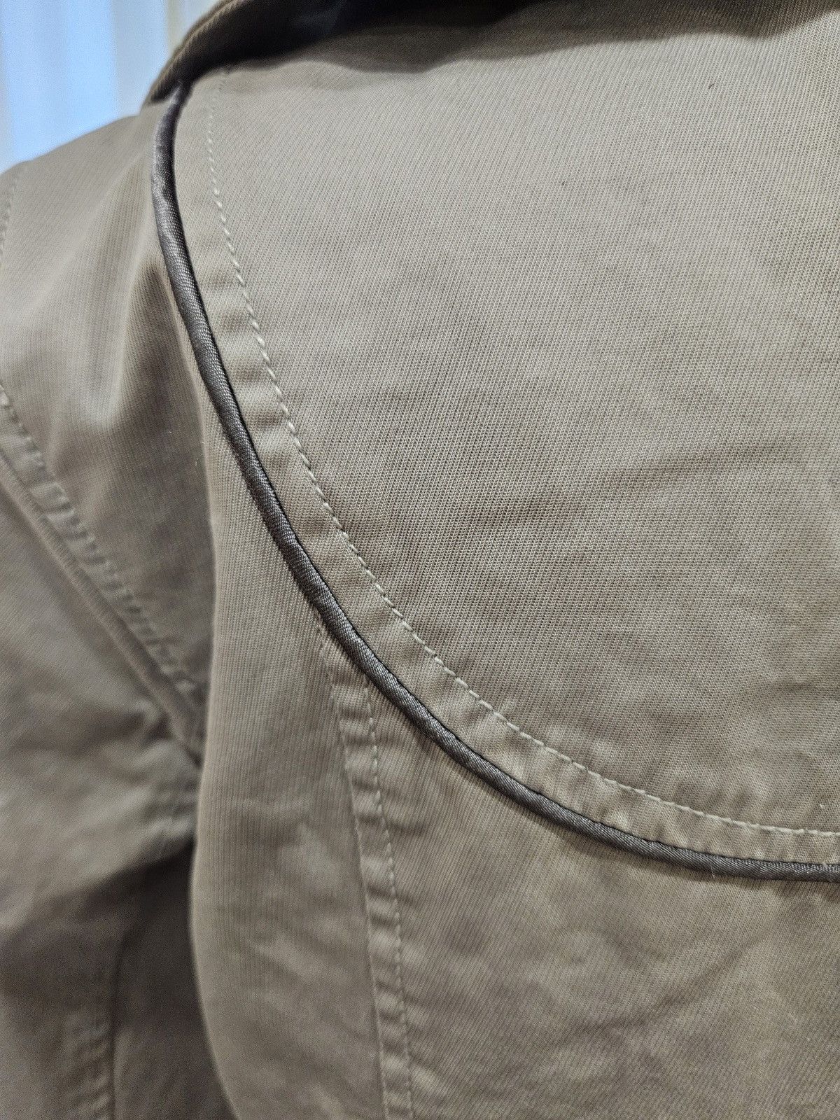 Designer × Soia & Kyo × Vintage SOIA & KYO Gray Adjustable Large Lapels Coat Size L / US 10 / IT 46 - 8 Thumbnail