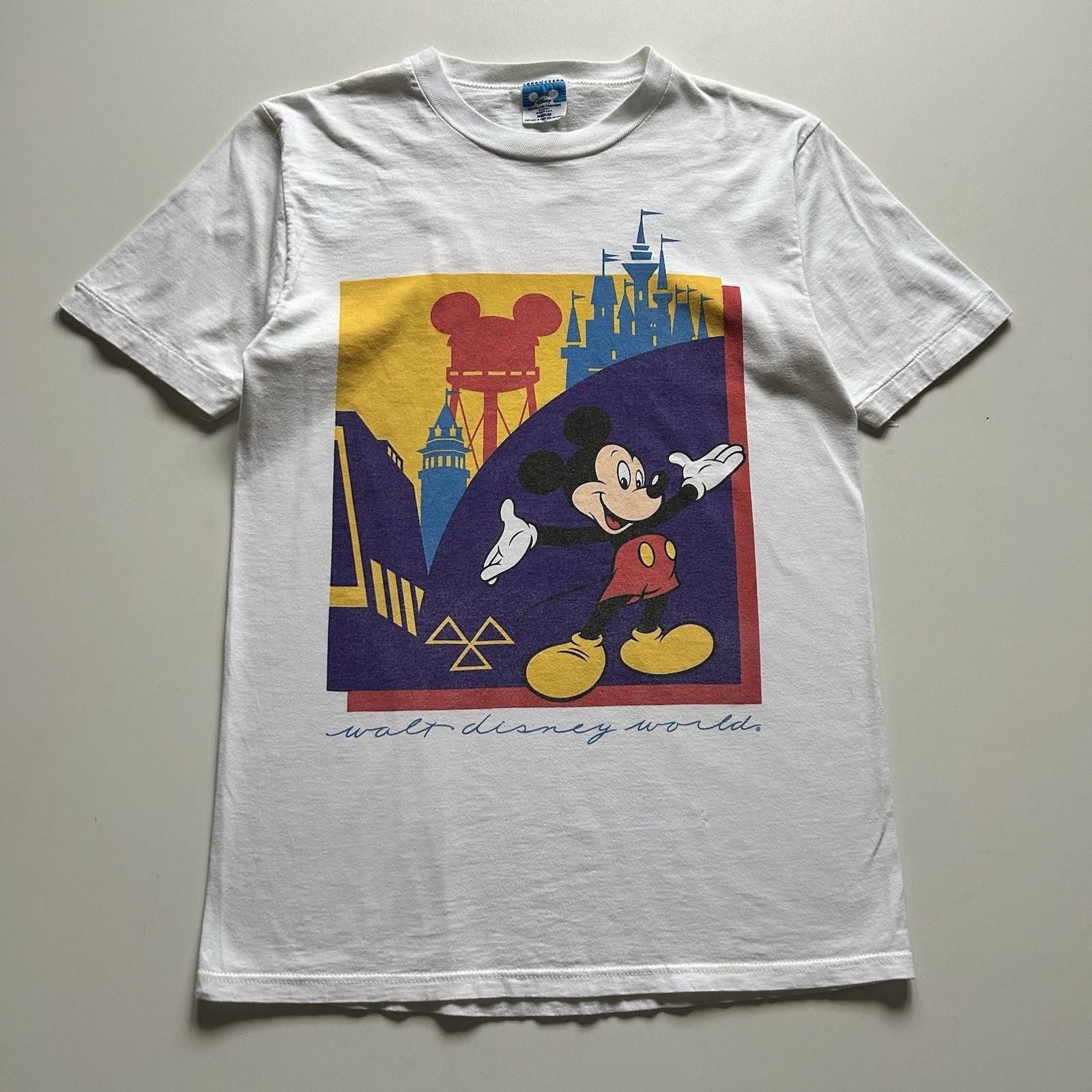 Disney × Mickey Mouse × Vintage Vintage Walt Disney World T-Shirt Medium 80s Mickey Mouse Size US M / EU 48-50 / 2 - 1 Thumbnail