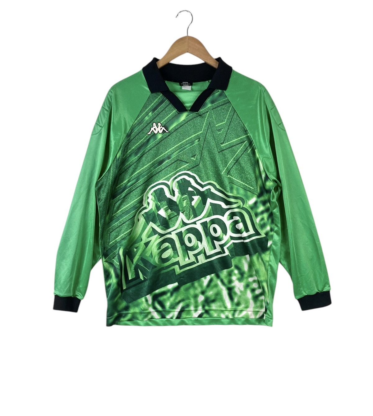 Kappa × Vintage Vintage 90s Kappa Keeper Jersey Football Soccer Size US L / EU 52-54 / 3 - 1 Thumbnail