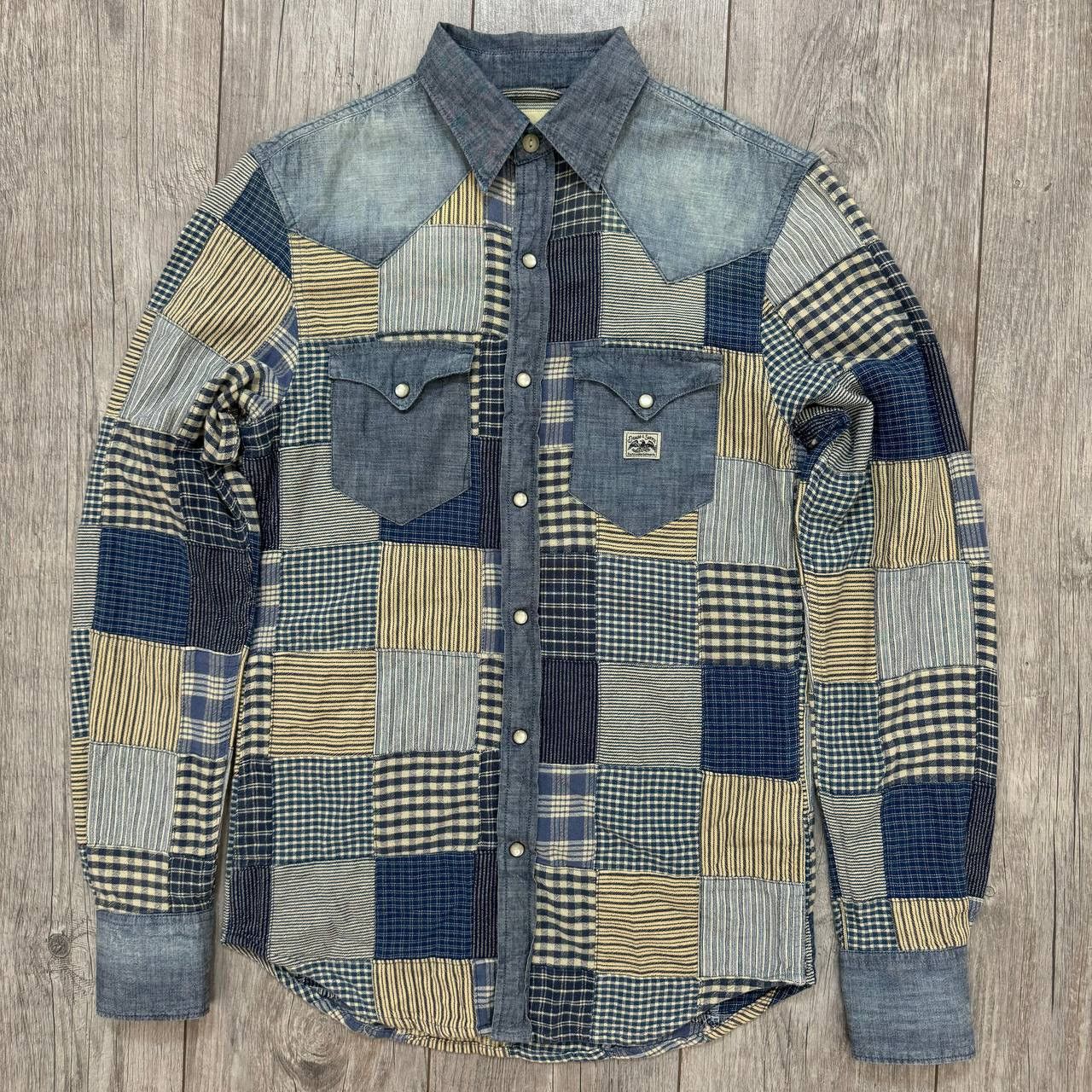 Denim Supply Ralph Lauren Patchwork Shirt