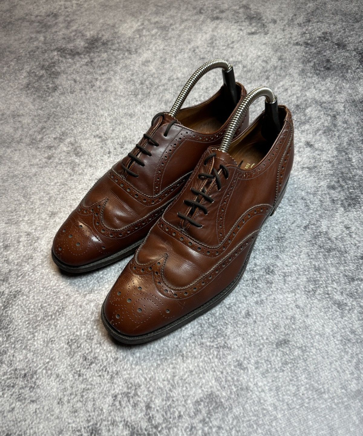 Designer × Leather Vintage Loake Bros Casual Leather Shoes Streetwear Luxury 9 Size US 9 / EU 42 - 1 Thumbnail
