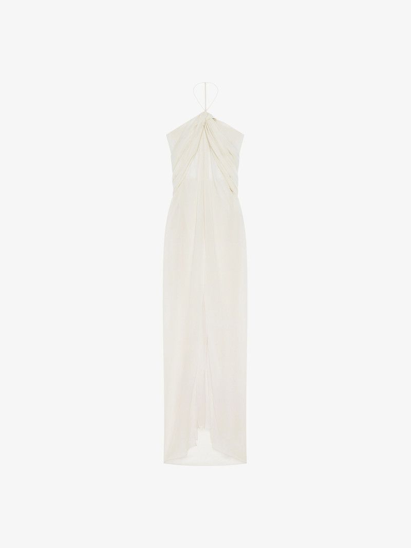 Givenchy o1n1vont0326 Evening Draped Dress in Black Size M / US 6-8 / IT 42-44 - 1 Thumbnail