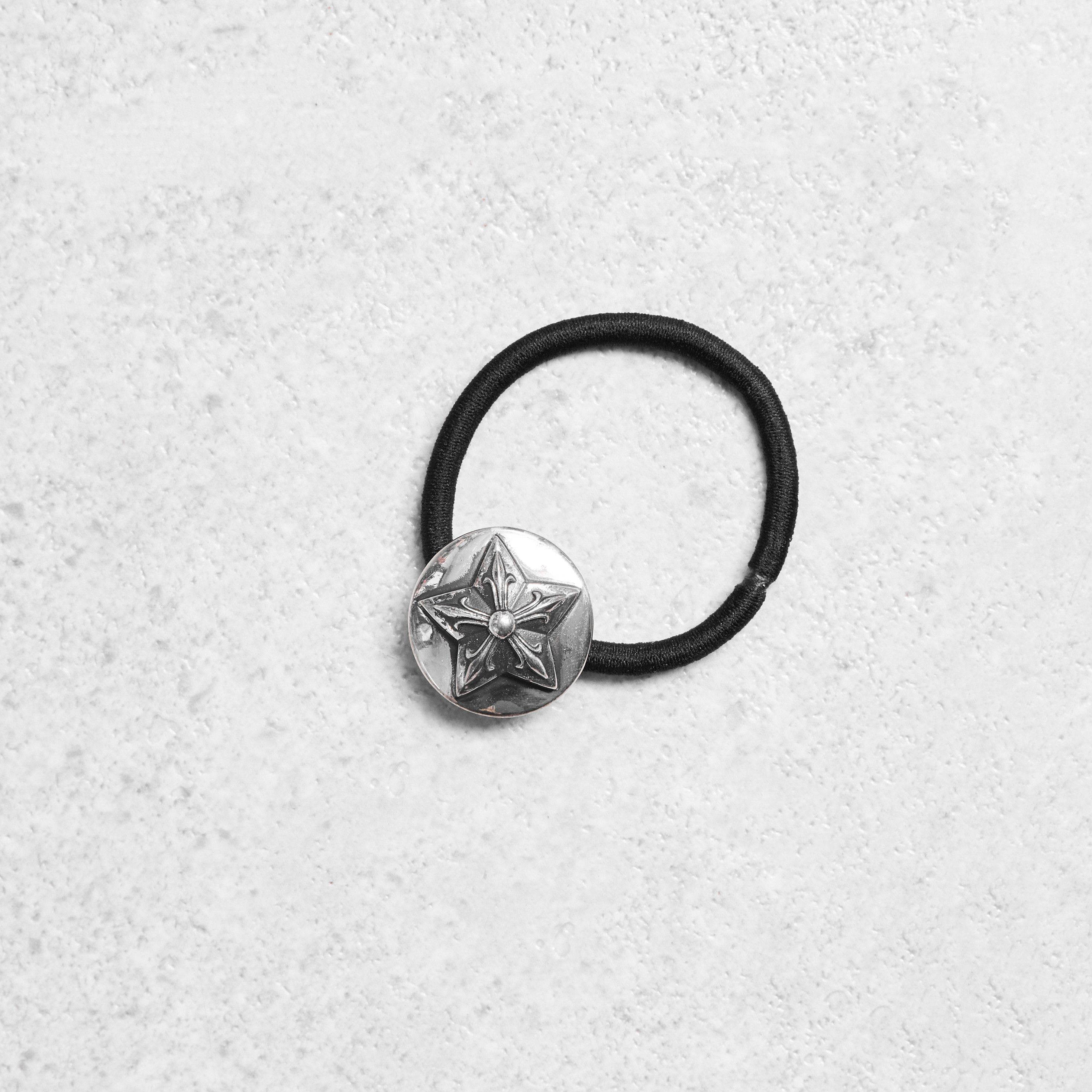 Chrome Hearts CHROME HEARTS Star Button Hairband Silver Black Size ONE SIZE - 1 Thumbnail