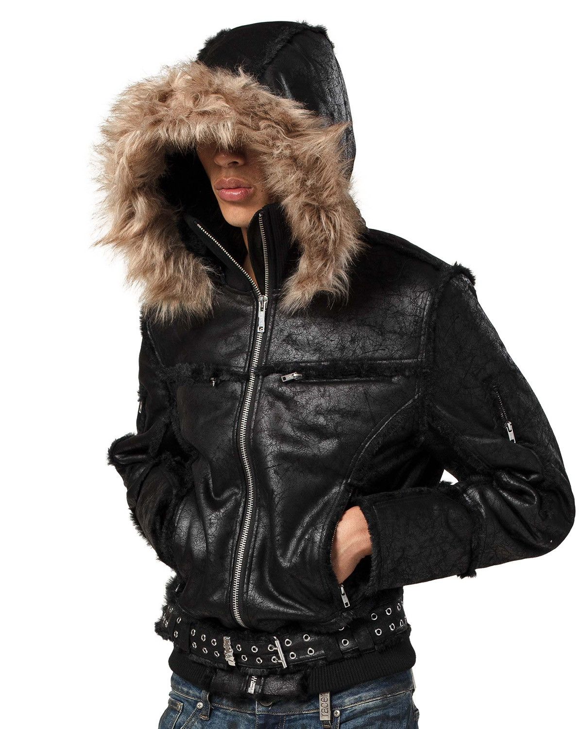 Racer Worldwide Racer Worldwide Black Sheepskin Jacket Size US S / EU 44-46 / 1 - 15 Thumbnail