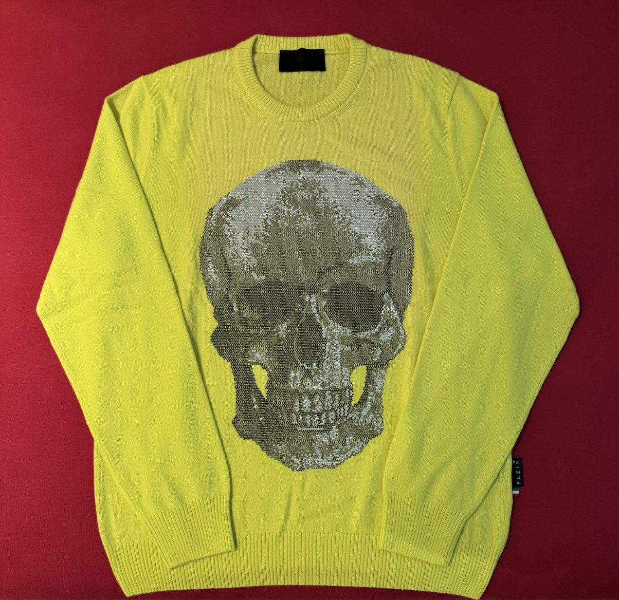 Philipp Plein 100% cashmere crystal scull pullover Size US L / EU 52-54 / 3 - 1 Thumbnail