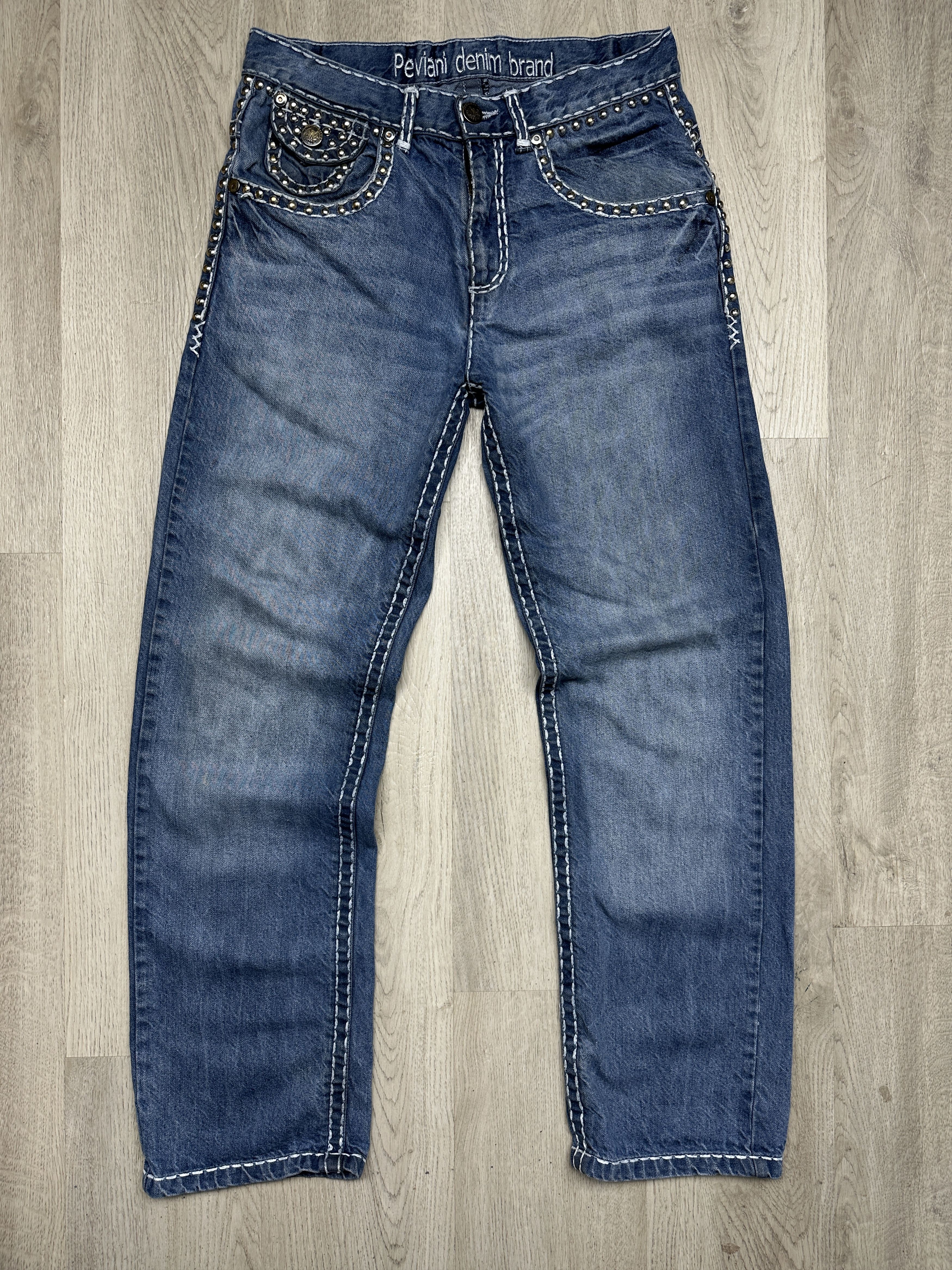 Japanese Brand Peviani Japanese Style Vintage Mens Denim Pants Jeans Size US 34 / EU 50 - 4 Thumbnail