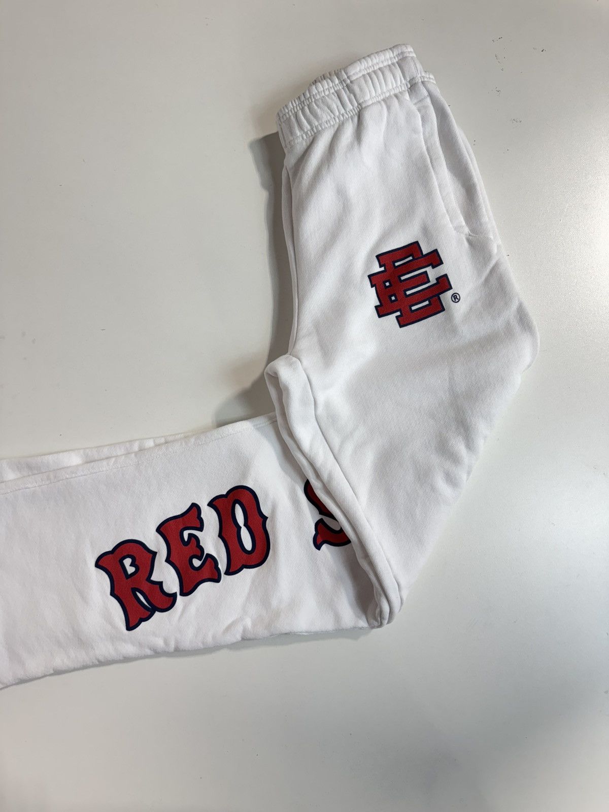 Eric Emanuel Red Sox MLB collab sweatpants (Sz. M) Size US 30 / EU 46 - 6 Thumbnail