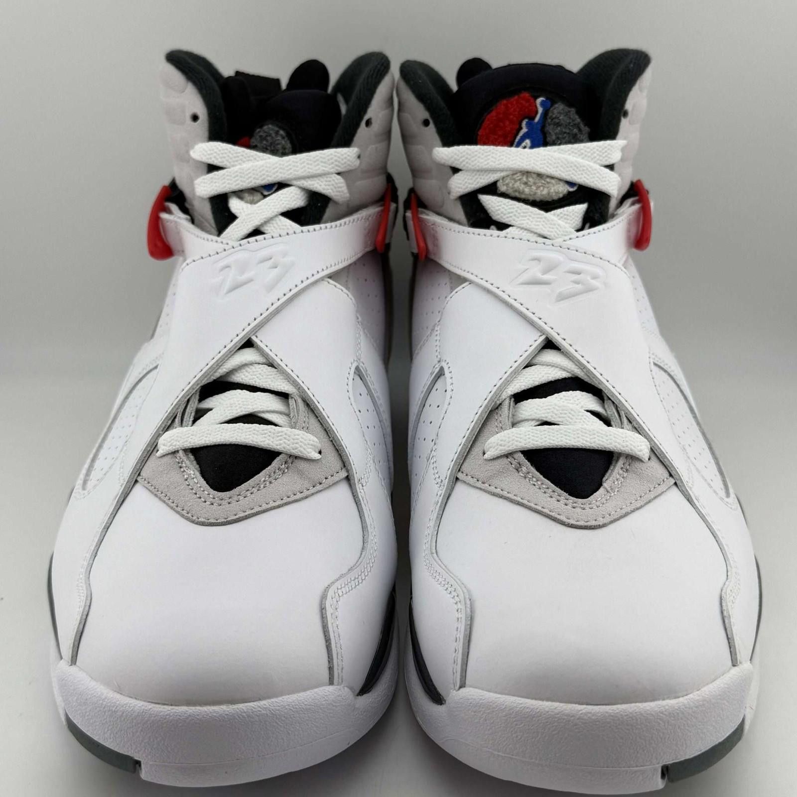 Nike Air Jordan 8 Retro White/Black-True Red 11 New 305381-100 Size US 11 / EU 44 - 3 Thumbnail