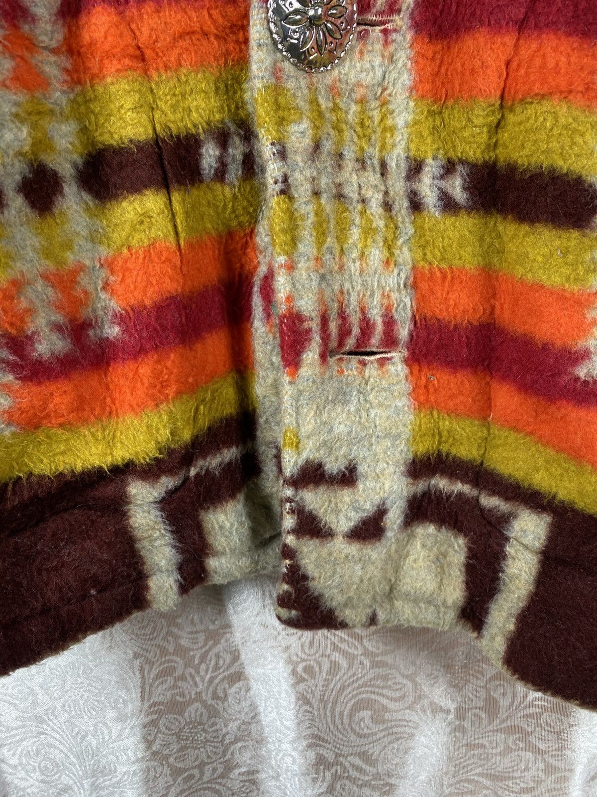 Vintage Vintage Studio MAP Native Pattern Wool Jacket Southwestern Size M / US 6-8 / IT 42-44 - 8 Thumbnail