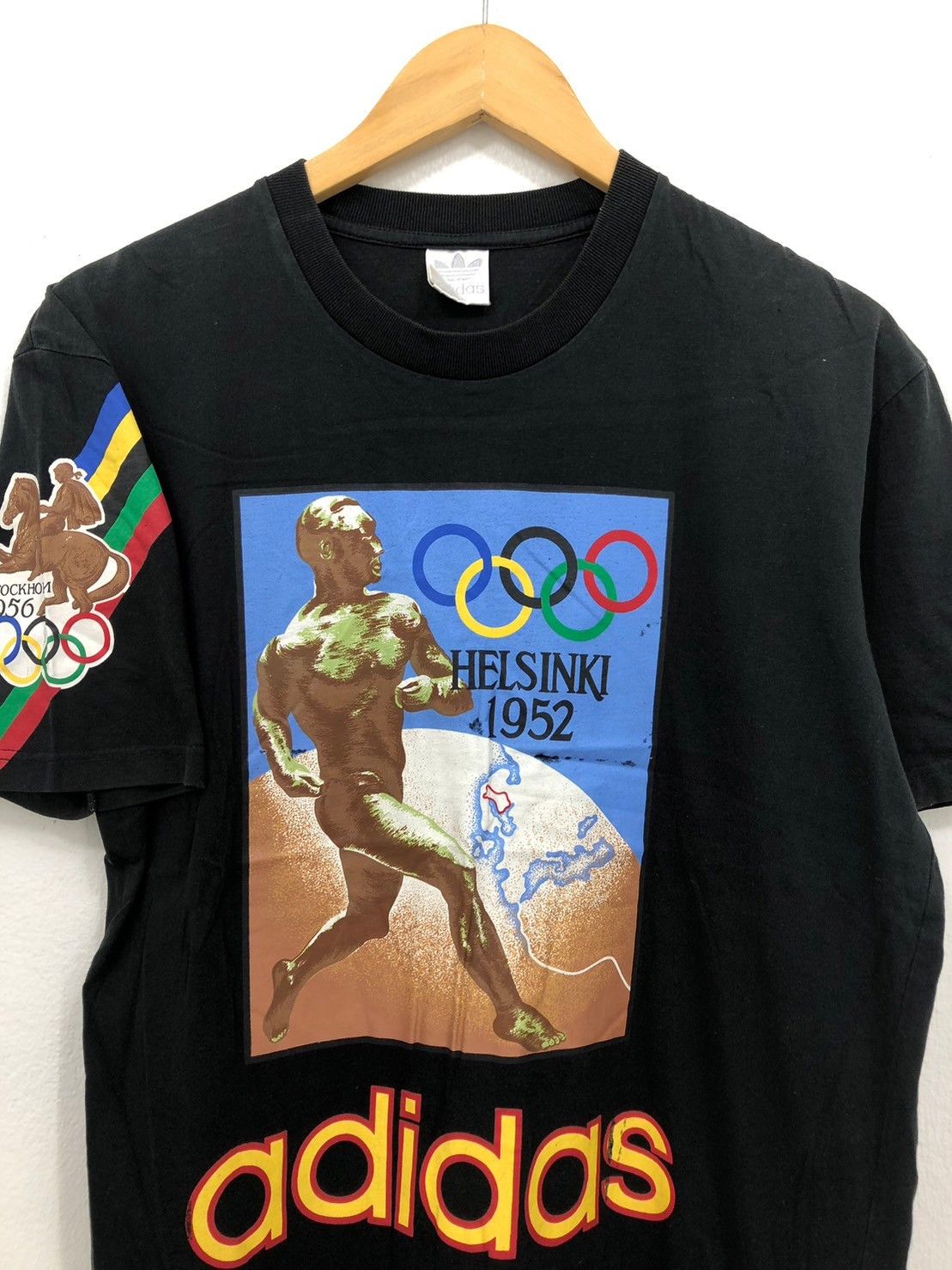 Adidas × USA Olympics × Vintage Vintage 90 Adidas Olympics Stockholm Helsinki 1952 Shirt BN Size US M / EU 48-50 / 2 - 1 Thumbnail