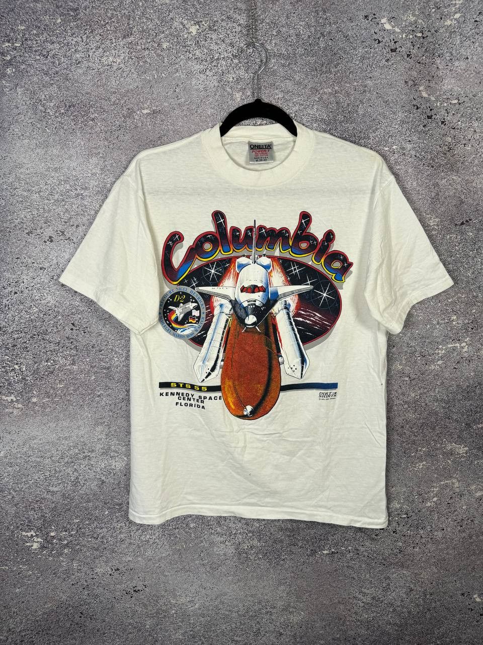 Vintage 90's Vintage Official 1993 NASA Space Shuttle Columbia Tee Size US M / EU 48-50 / 2 - 1 Thumbnail
