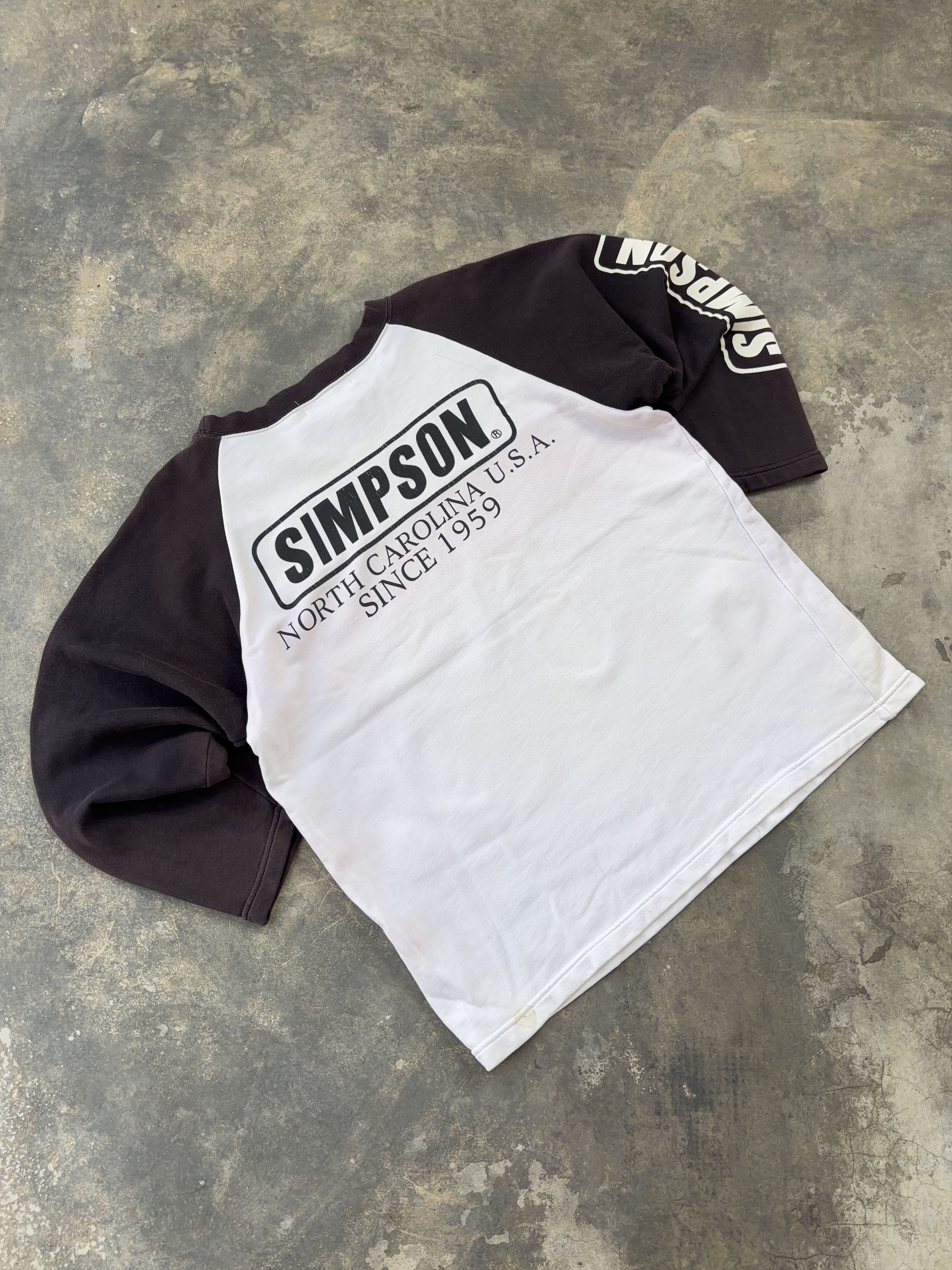 Other Simpson Vintage Motorsport Long Sleeve T-Shirt Size US L / EU 52-54 / 3 - 10 Thumbnail