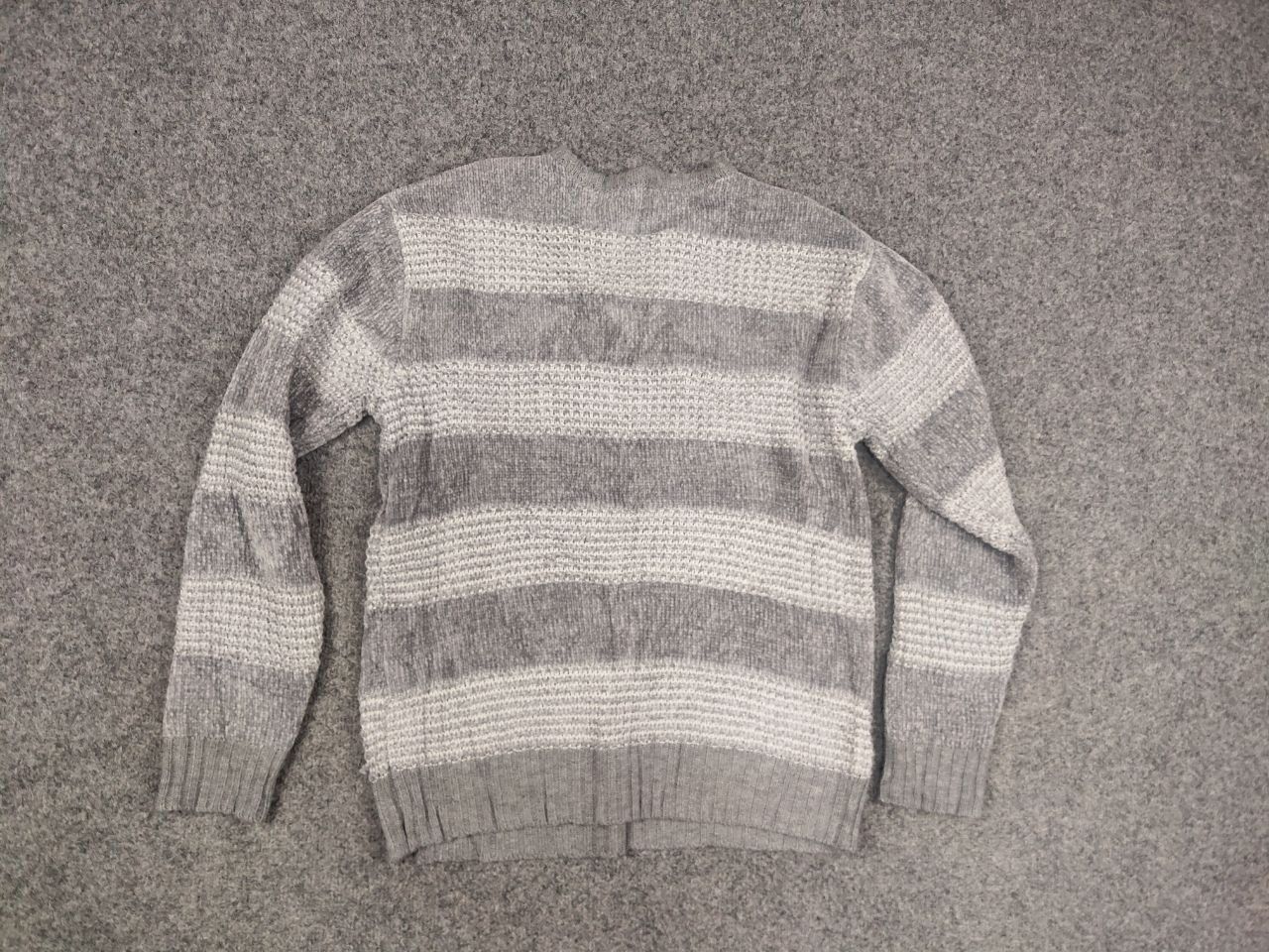 Japanese Brand Avail Japanese Design Vintage Gray Knit velours Sweater Size US L / EU 52-54 / 3 - 10 Thumbnail