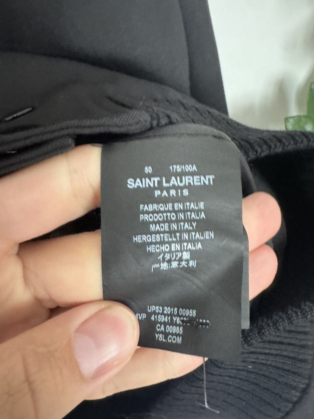 Saint Laurent Paris Hedi SS16 Yeah Baby Surf Sound Teddy Size US M / EU 48-50 / 2 - 3 Thumbnail