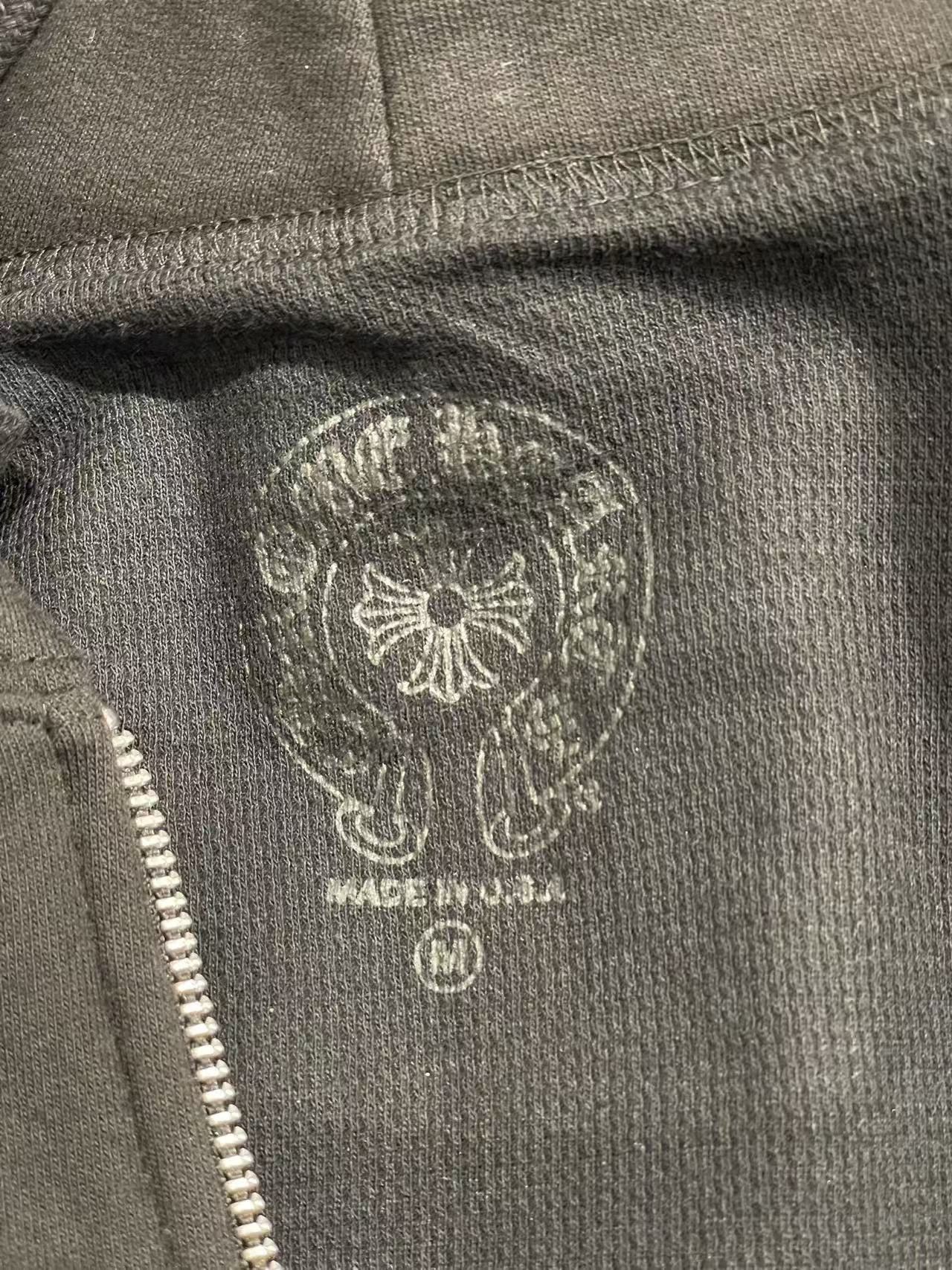 Chrome Hearts Chrome Hearts Blue Script Thermal Zip Up Hoodie Size M / US 6-8 / IT 42-44 - 6 Thumbnail