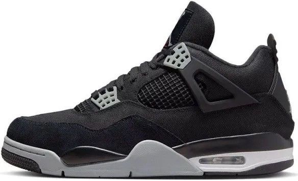 Jordan Brand Jordan 4 Black Canvas Size US 9.5 / EU 42-43 - 6 Thumbnail