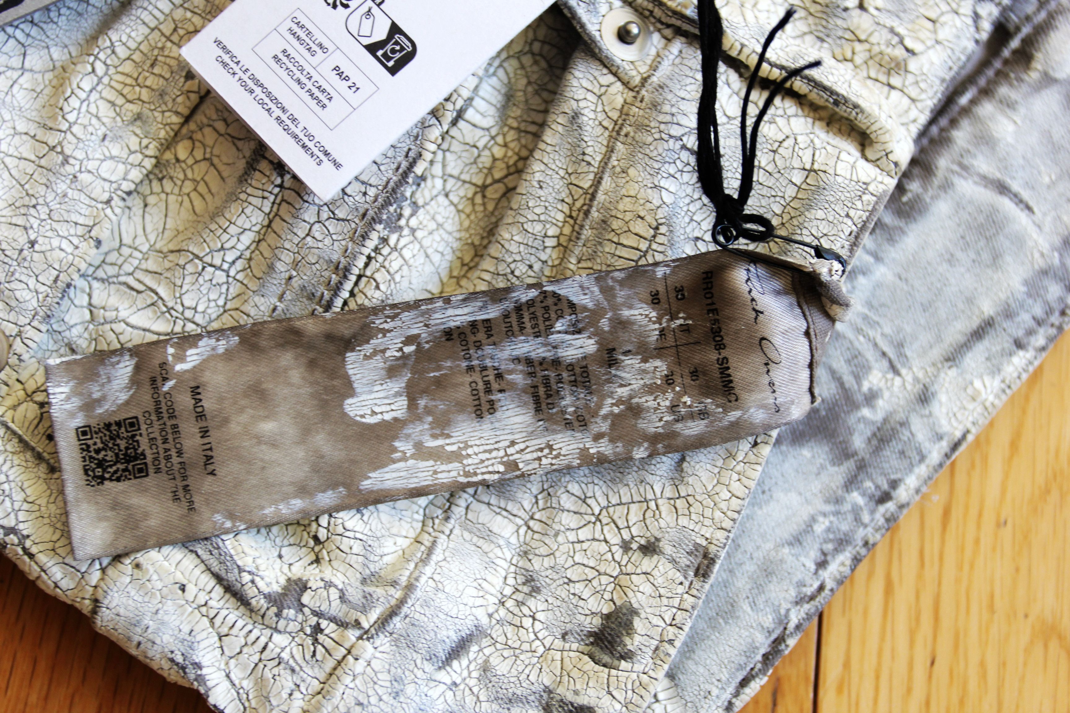 Rick Owens BNWT SS25 RICK OWENS "HOLLYWOOD" HEADON UTILITY PANTS 30 Size US 30 / EU 46 - 11 Thumbnail