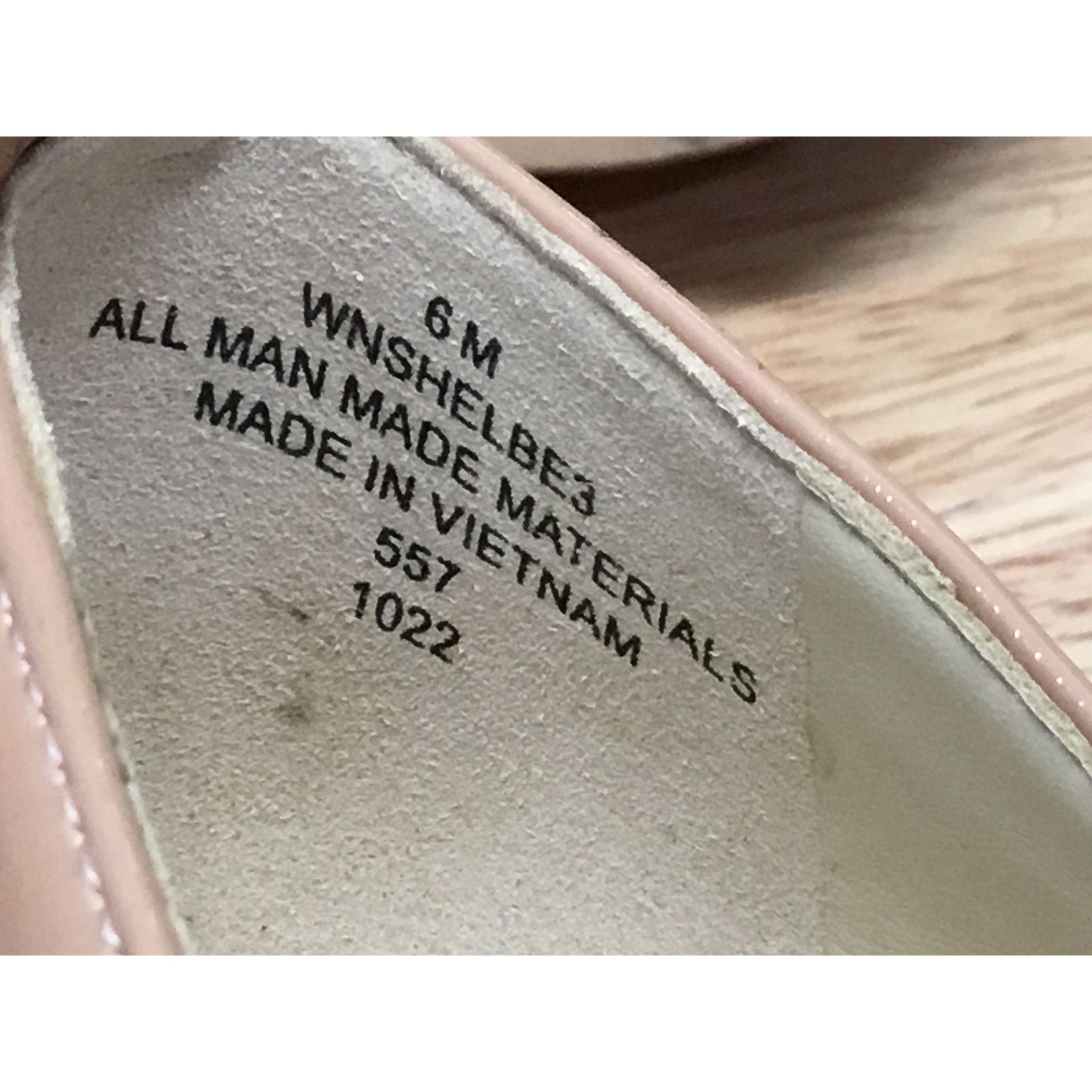 Nine West Nine West Shelbe 3 Women's 6 Nude Patent Stiletto Heel Pumps Size US 6 / IT 36 - 8 Thumbnail